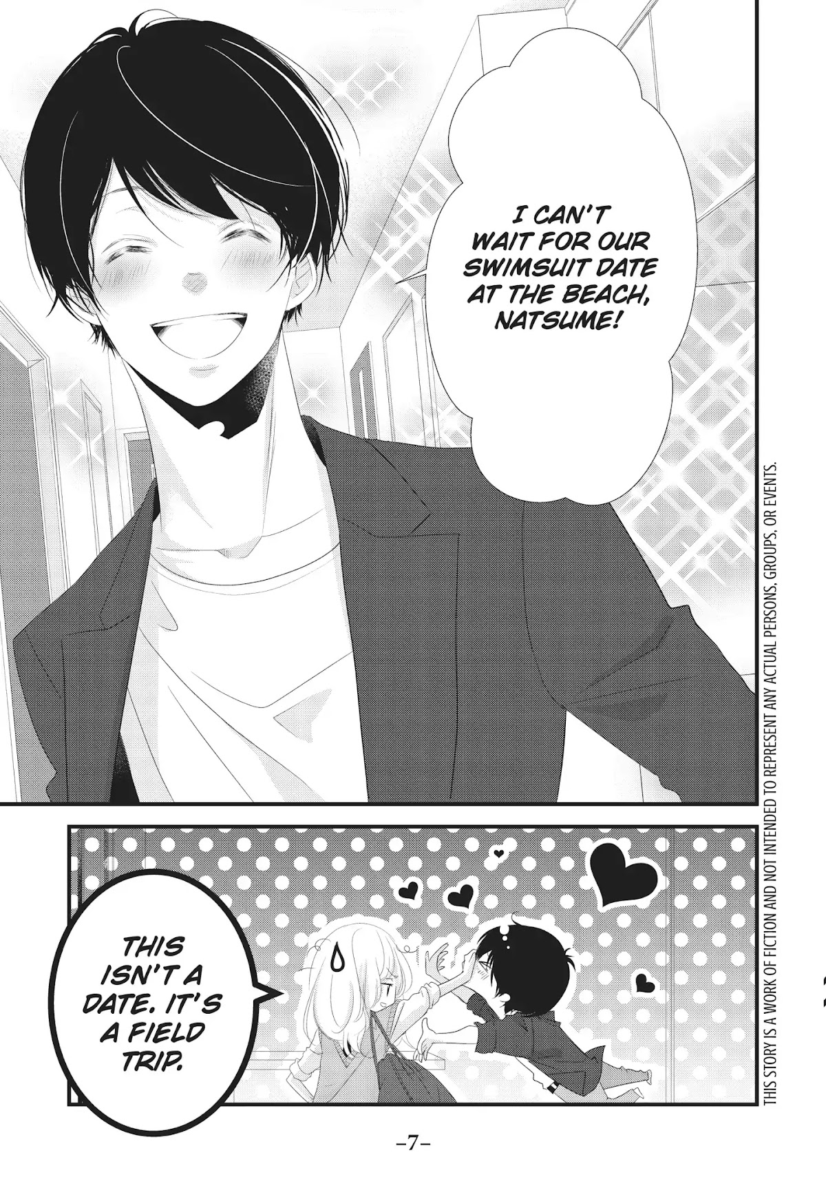 Mikami Sensei no Aishikata Chapter 9 page 7 - Chapter 9: How to Enjoy a Trip to the Sea ❤ (Part I)