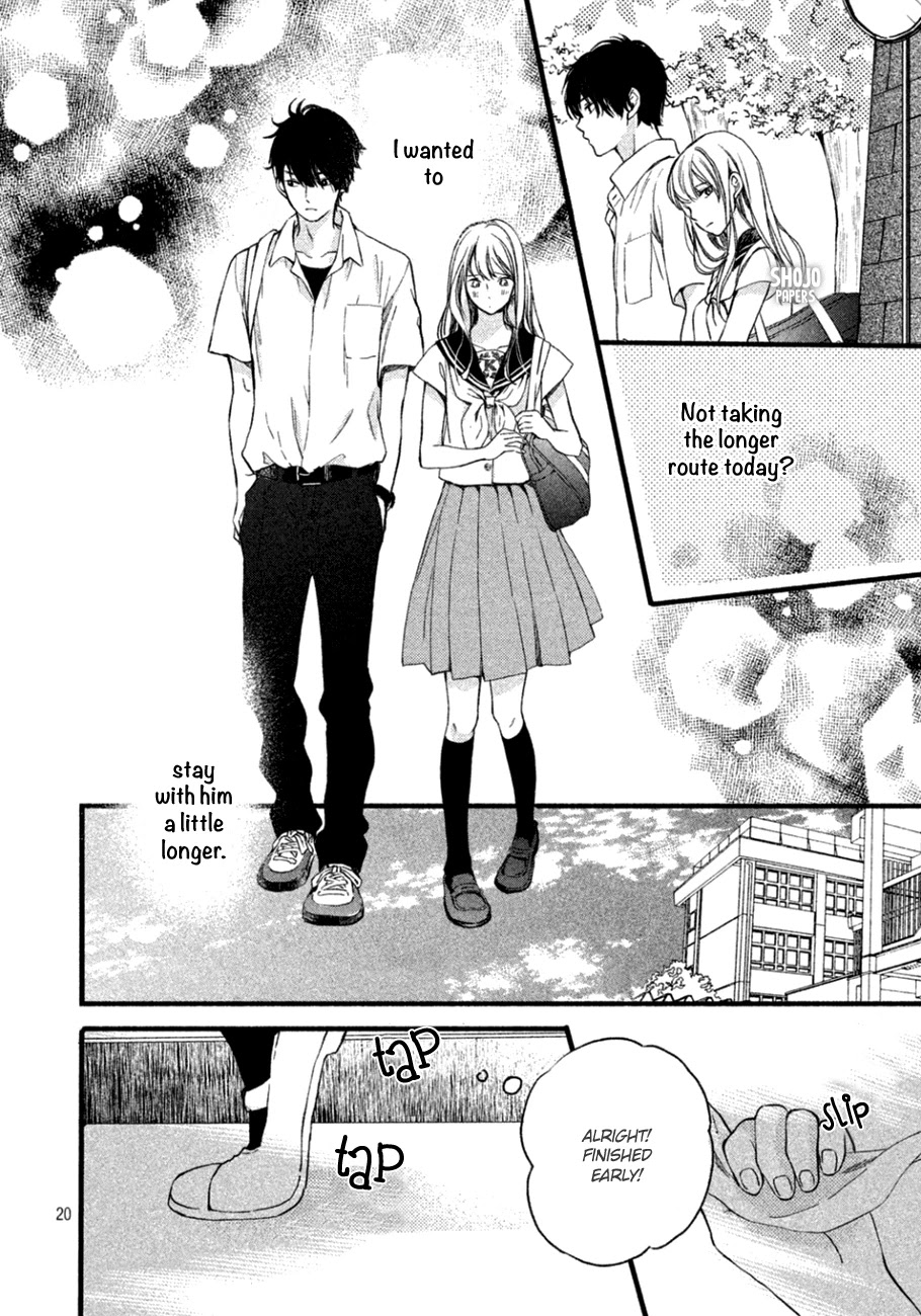Mikansei Demo Koi ga Ii Chapter 11 page 21 - Chapter 11