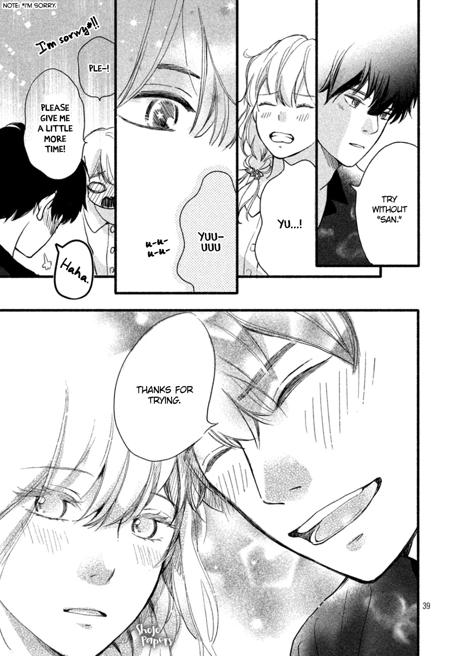Mikansei Demo Koi ga Ii Chapter 9 page 40 - Chapter 9