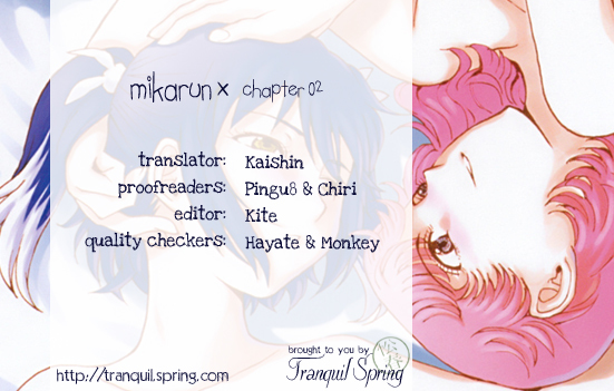 Mikarun X Chapter 2 page 1 - Chapter 2: Skin and Costume