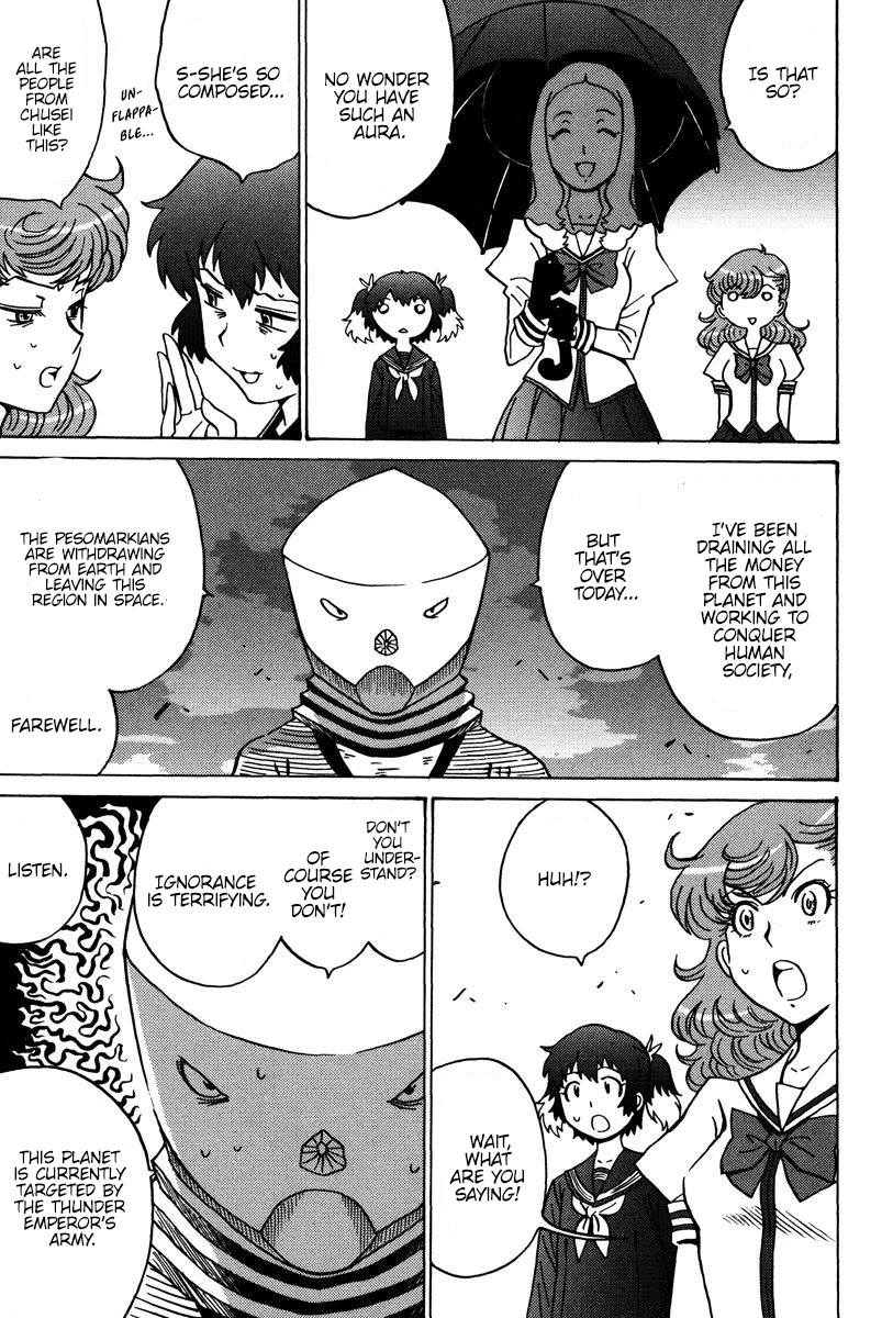Mikarun X Chapter 27 page 12 - Chapter 27: The long journey of the emigrant fleet