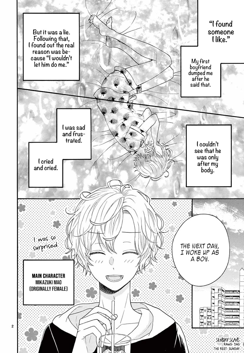 Mikazuki Mao Can't Choose a Gender Chapter 1.5 page 2 - Chapter 1.5