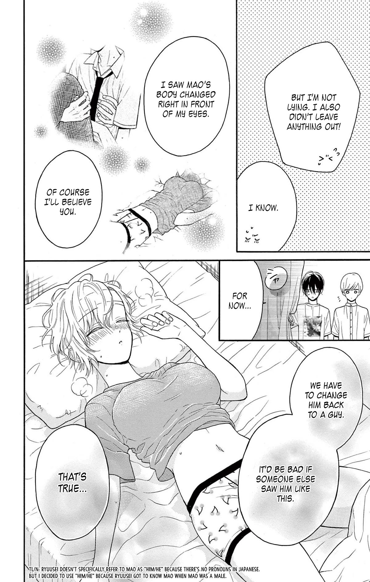 Mikazuki Mao Can't Choose a Gender Chapter 6 page 24 - Chapter 6