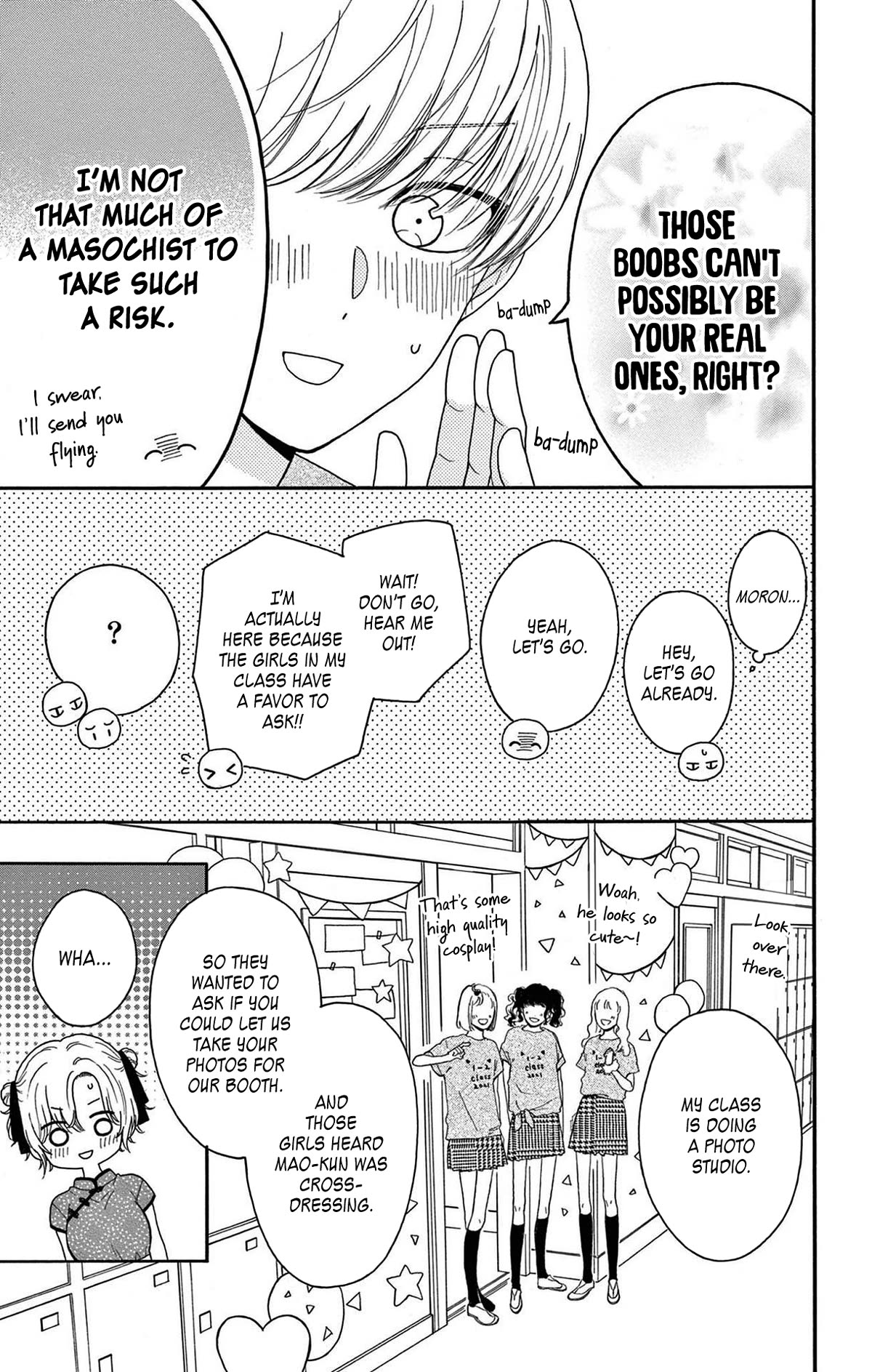 Mikazuki Mao Can't Choose a Gender Chapter 8 page 12 - Chapter 8