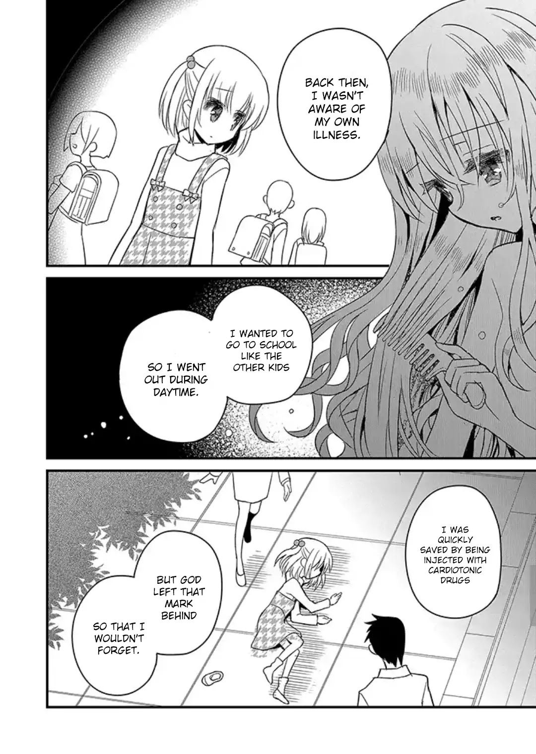 Mikazuki no Carte Chapter 7 page 12 - Chapter 7: A Night of Tears and a Morning of Smiles (Part 1)