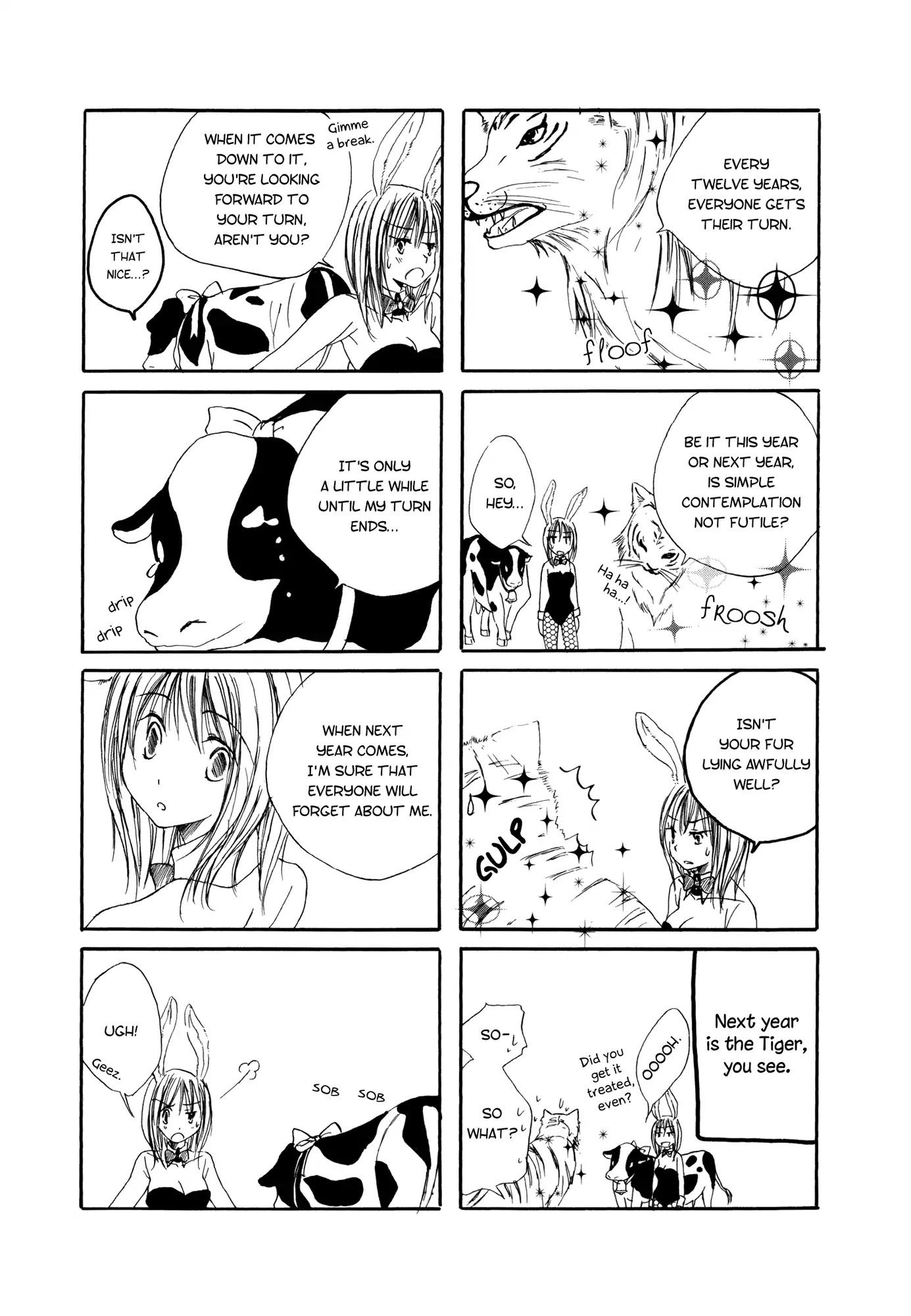 Mikazuki no Mitsu Chapter 8.6 page 6 - Chapter: It's a bit early, but Chinese New Year!