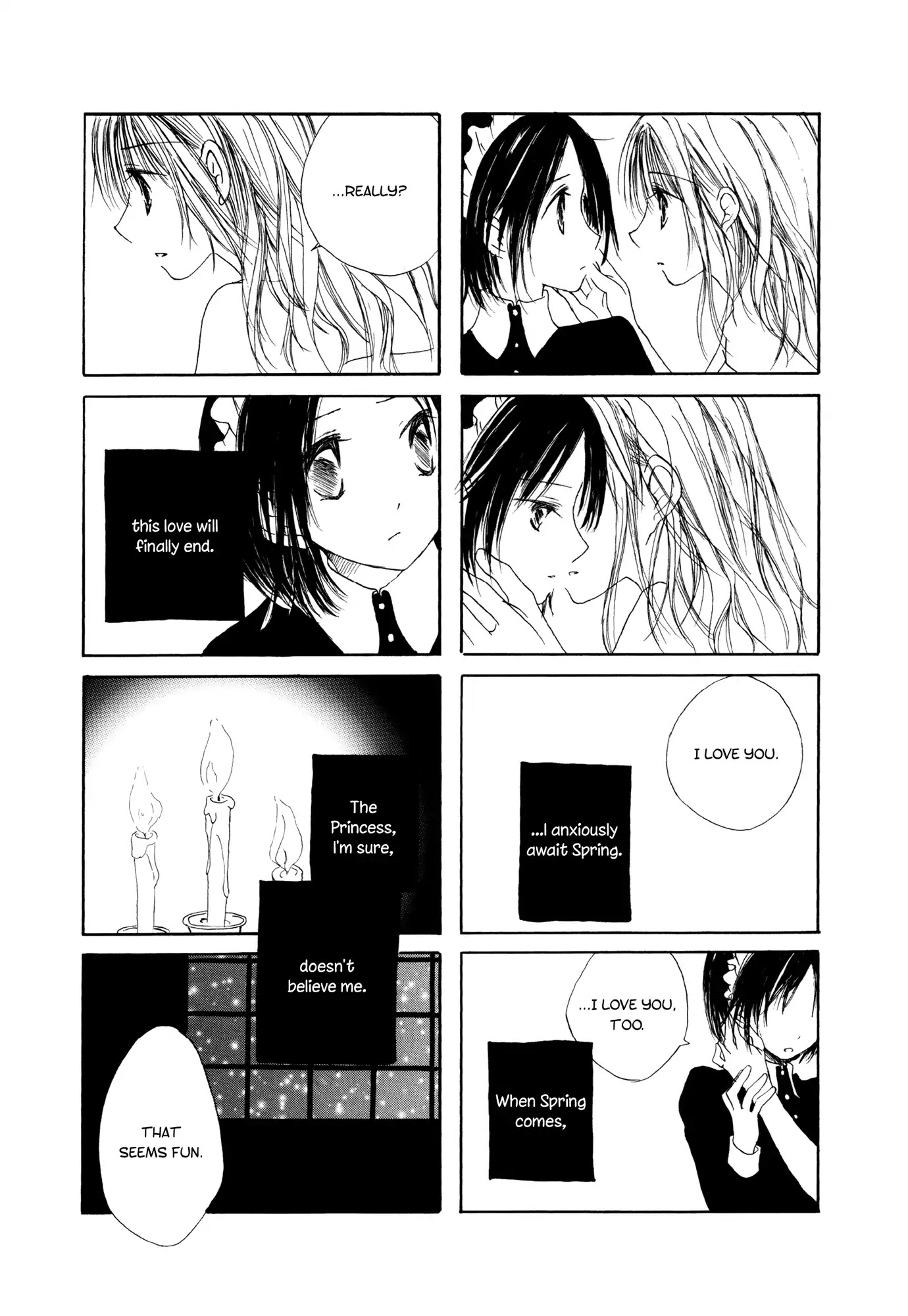 Mikazuki no Mitsu Chapter 8.7 page 3 - Chapter: With an Earnest Love