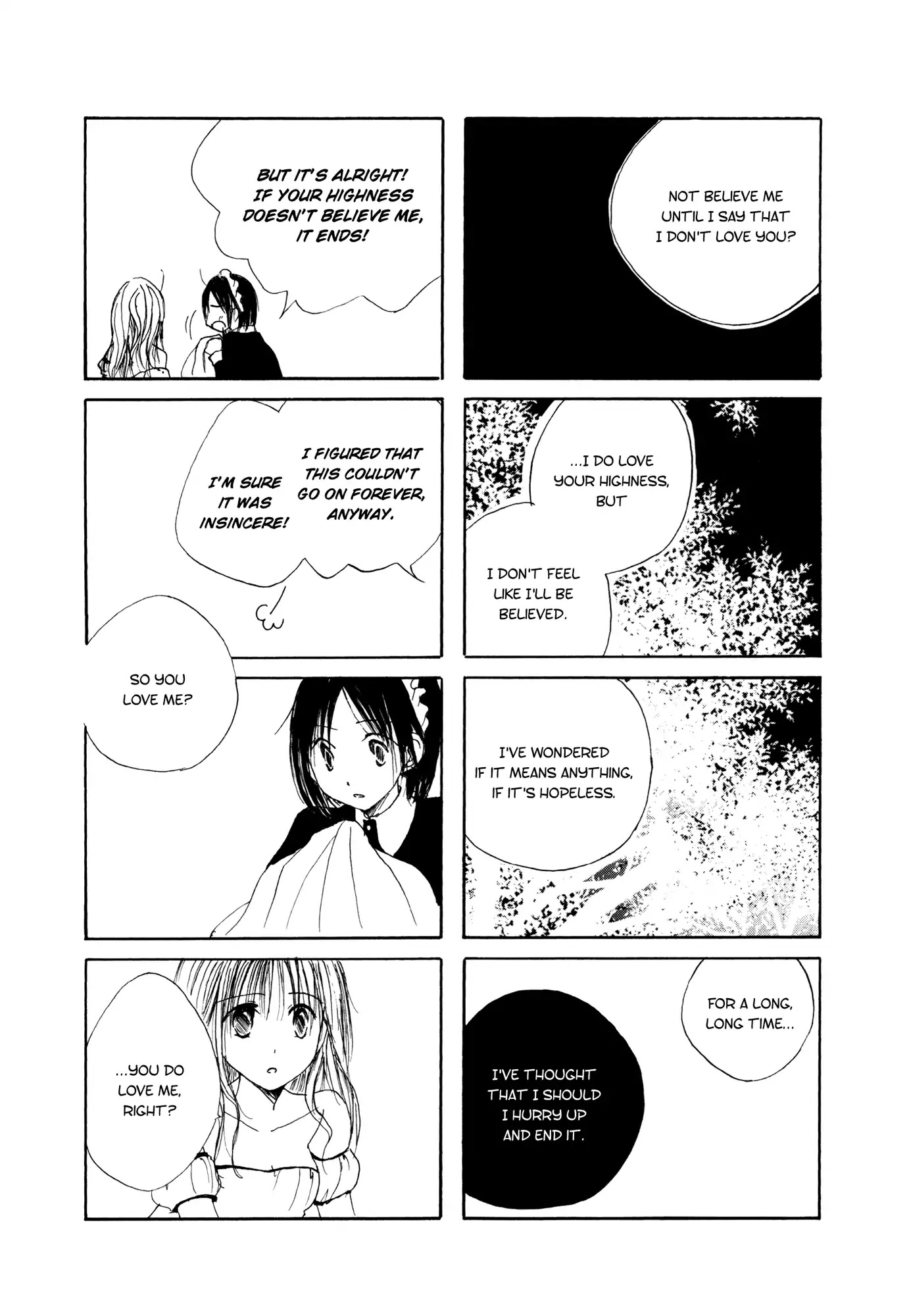 Mikazuki no Mitsu Chapter 8.7 page 5 - Chapter: With an Earnest Love