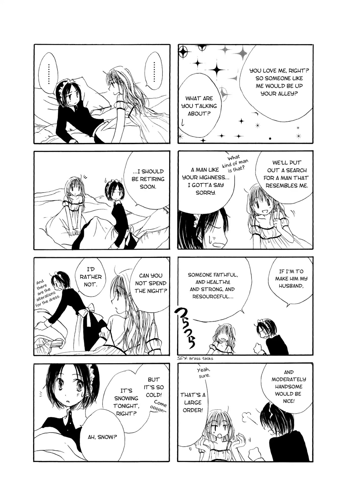 Mikazuki no Mitsu Chapter 8.7 page 7 - Chapter: With an Earnest Love