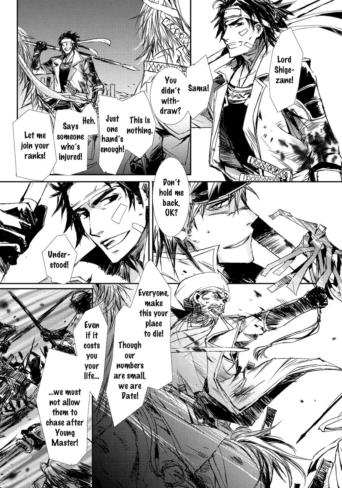 Mikazuki Ryuu Ibun - Date Masamune Koushi Chapter 4 page 36 - Chapter 4