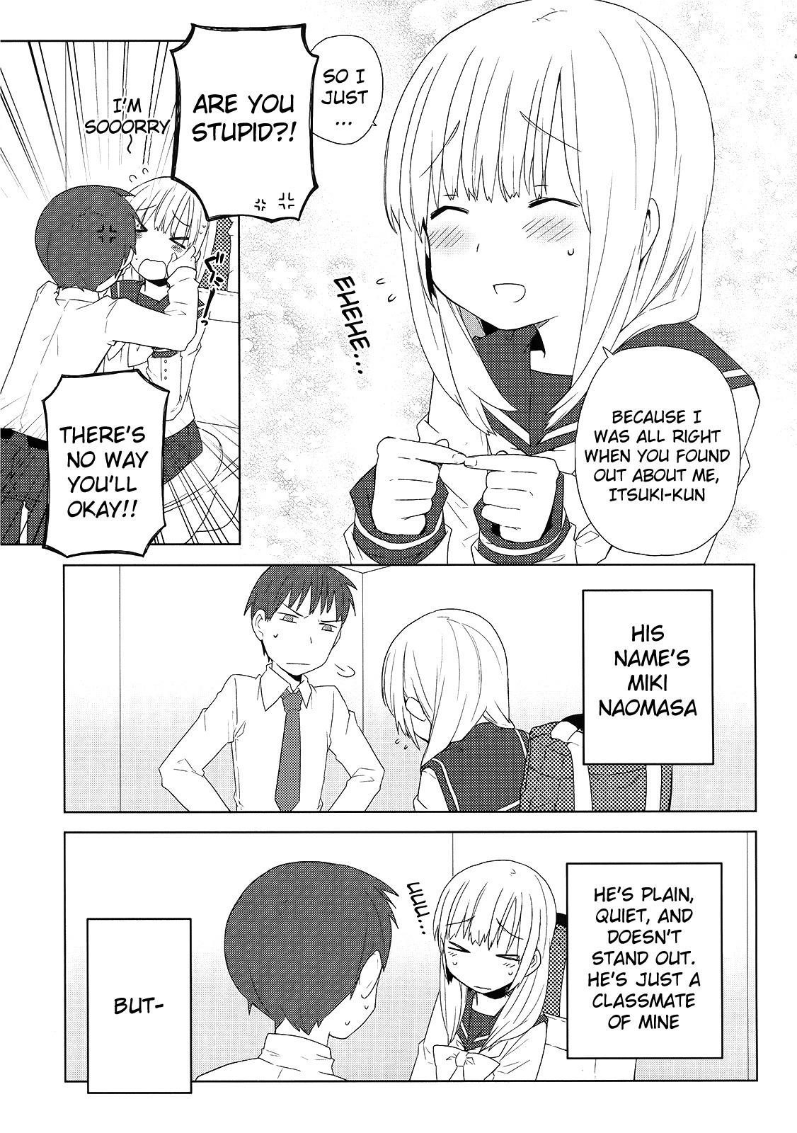 Miki no Houkago Chapter 2 page 3 - Chapter 2: The Shopping Chapter