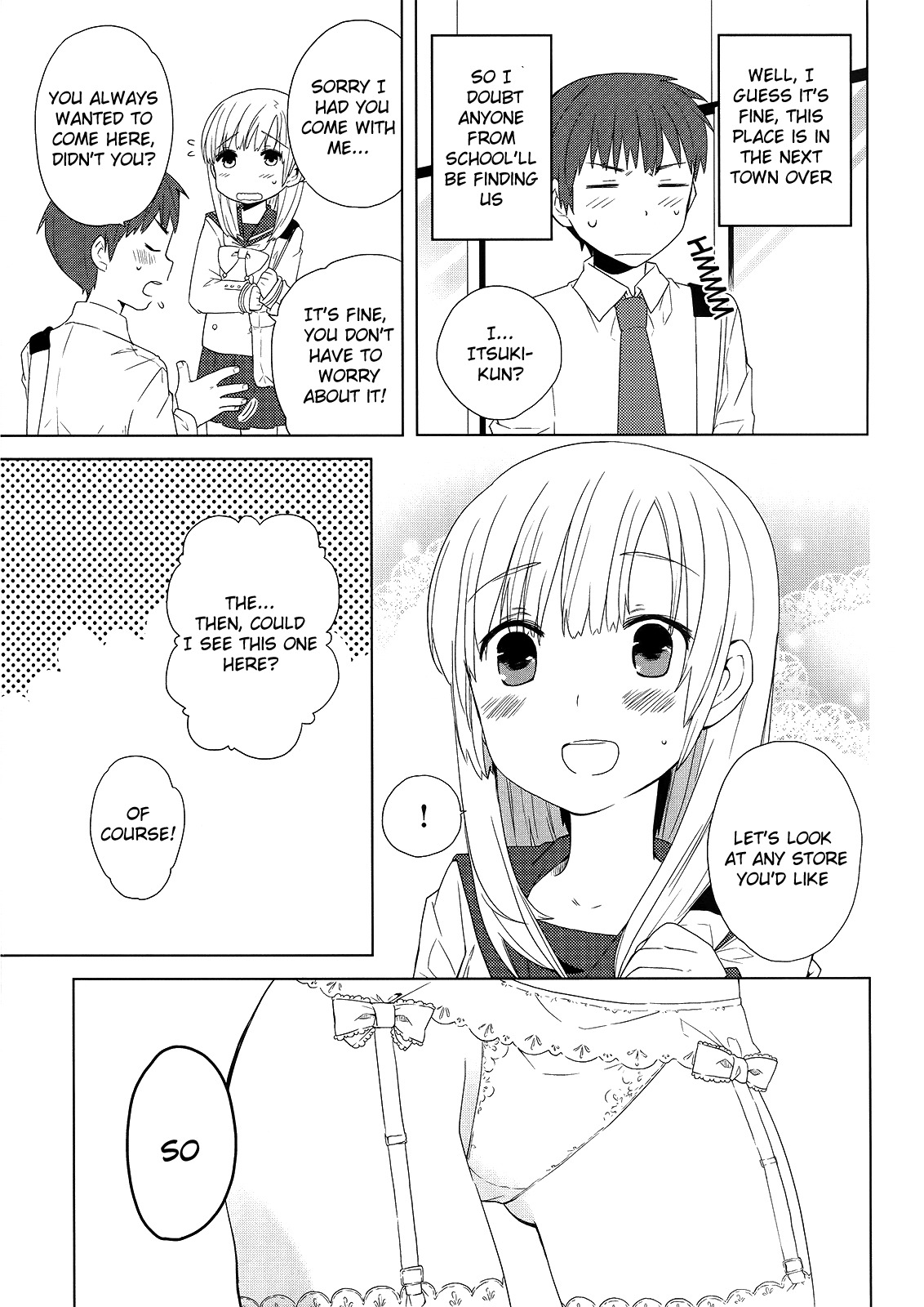 Miki no Houkago Chapter 2 page 7 - Chapter 2: The Shopping Chapter