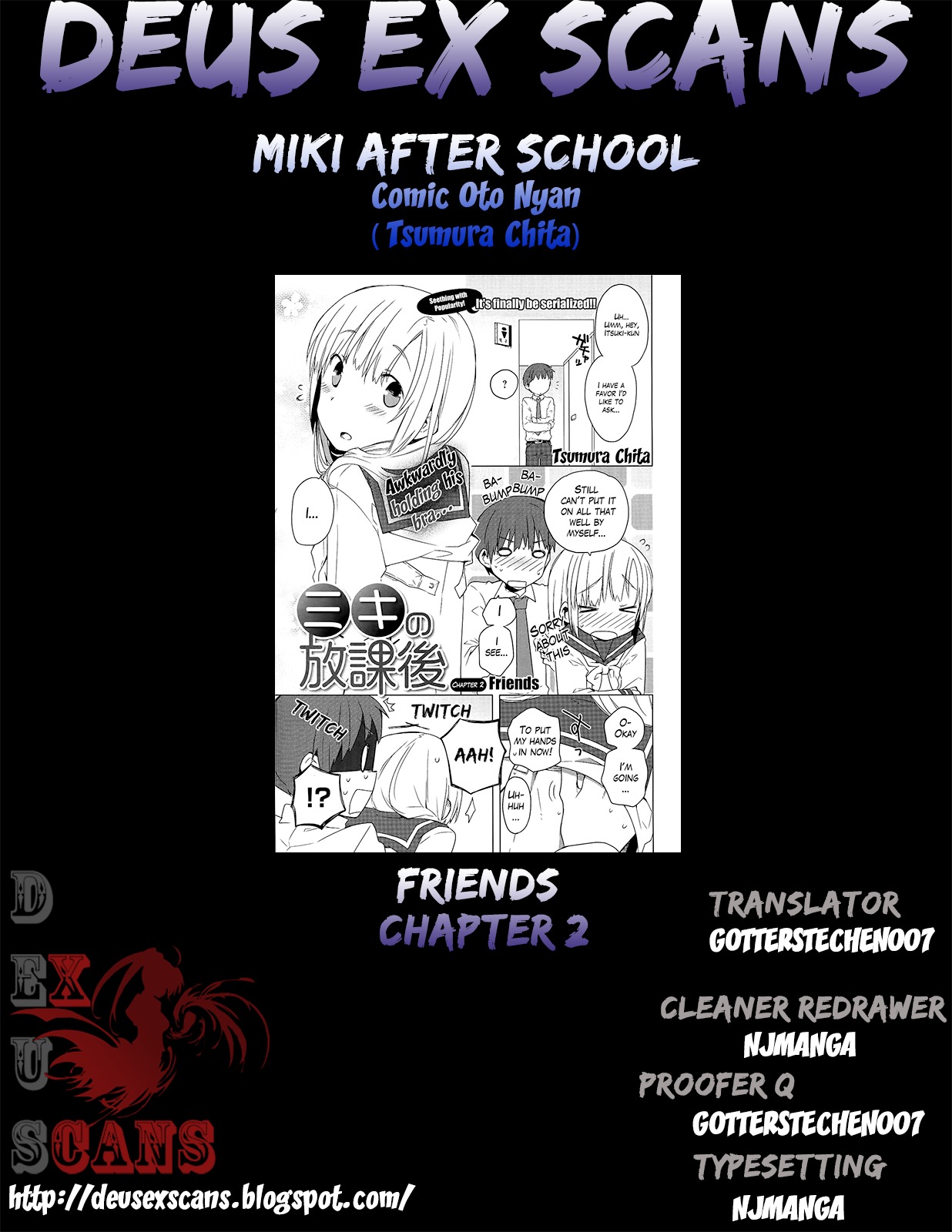 Miki no Houkago Chapter 3 page 19 - Chapter 3: Friends