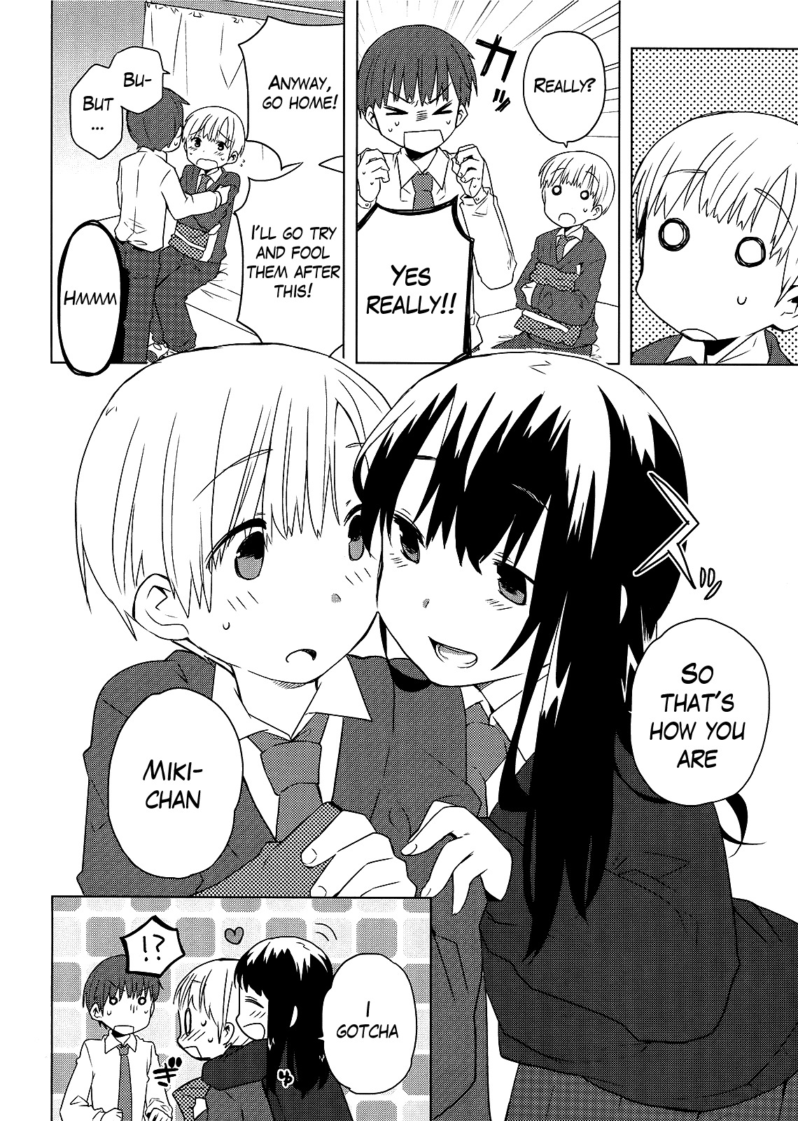 Miki no Houkago Chapter 3 page 4 - Chapter 3: Friends