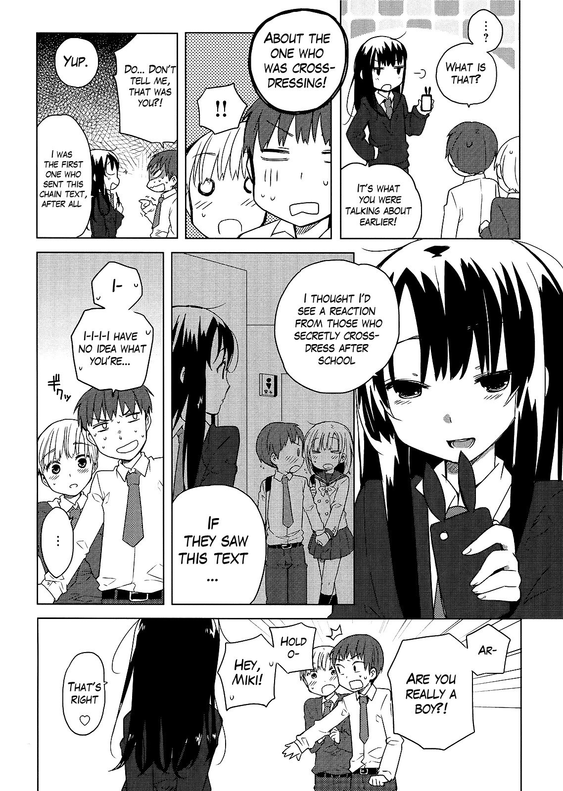 Miki no Houkago Chapter 3 page 6 - Chapter 3: Friends