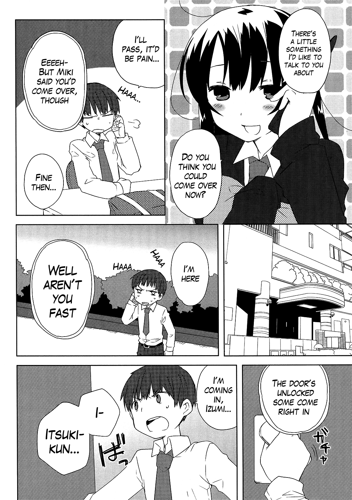 Miki no Houkago Chapter 4 page 10 - Chapter 4: A Man's Romance?