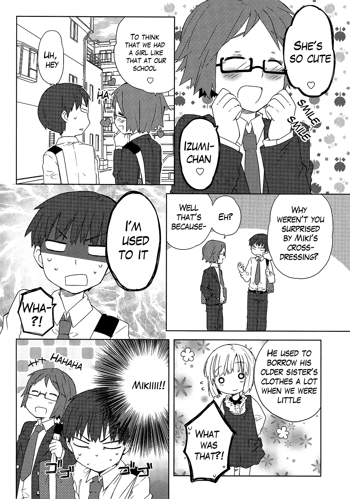 Miki no Houkago Chapter 4 page 6 - Chapter 4: A Man's Romance?