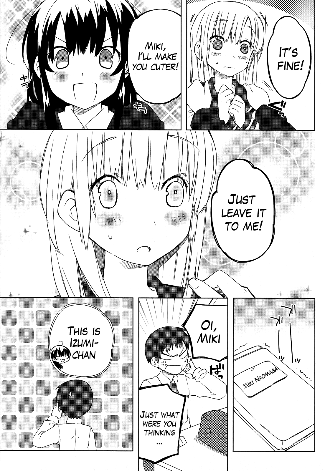 Miki no Houkago Chapter 4 page 9 - Chapter 4: A Man's Romance?