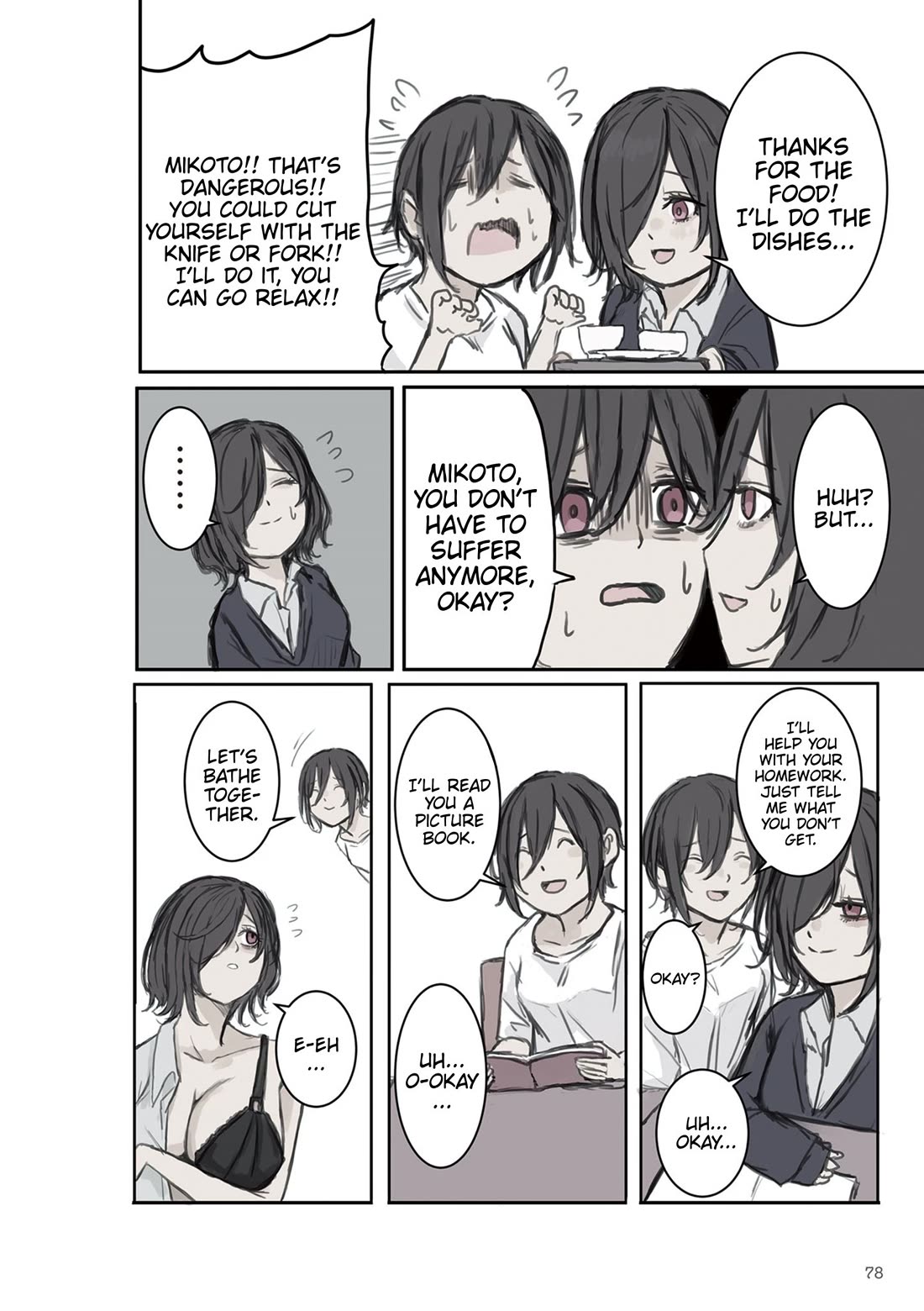 Mikoto-chan Doesn't Want to Be Hated! Chapter 10 page 4 - Chapter 10: Mother and Daughter