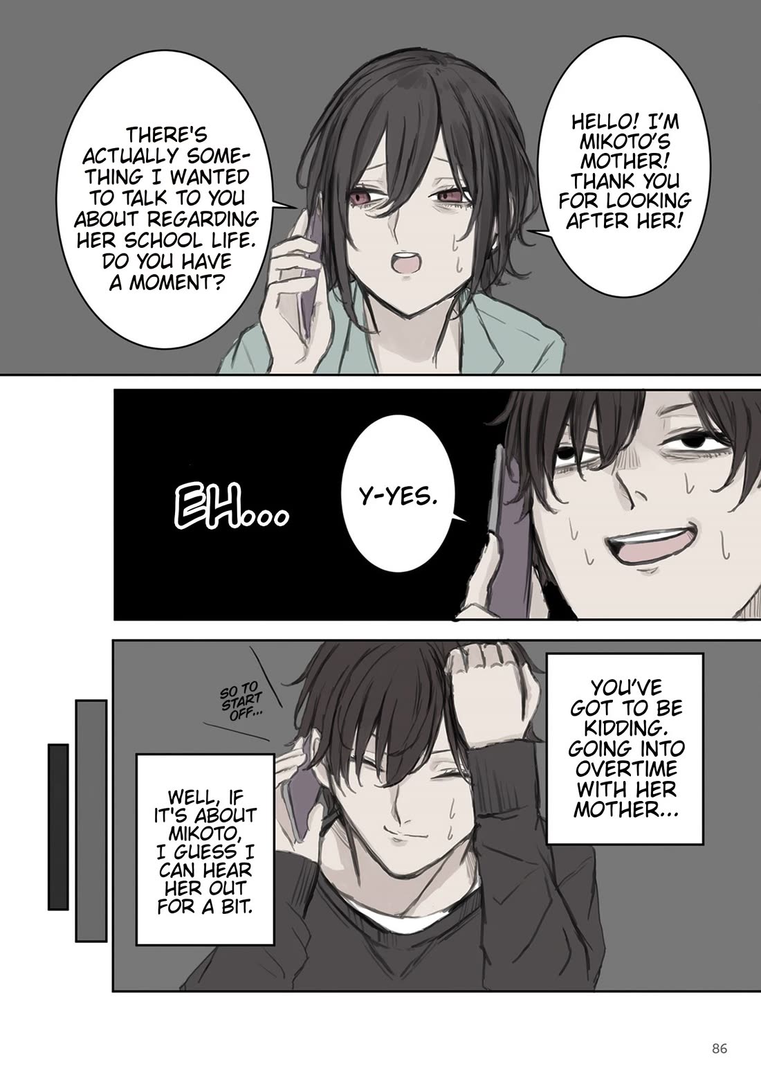 Mikoto-chan Doesn't Want to Be Hated! Chapter 11 page 4 - Chapter 11: Mother Like Daughter