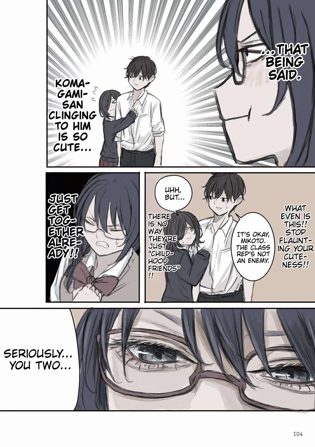 Mikoto-chan Doesn't Want to Be Hated! Chapter 13 page 6 - Chapter 13: OTP Life