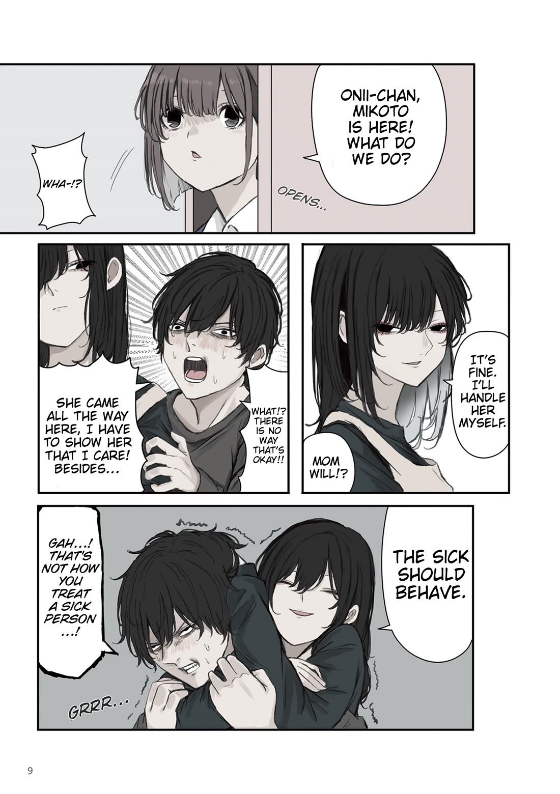 Mikoto-chan Doesn't Want to Be Hated! Chapter 16 page 11 - Chapter 16: Fever and a Sign