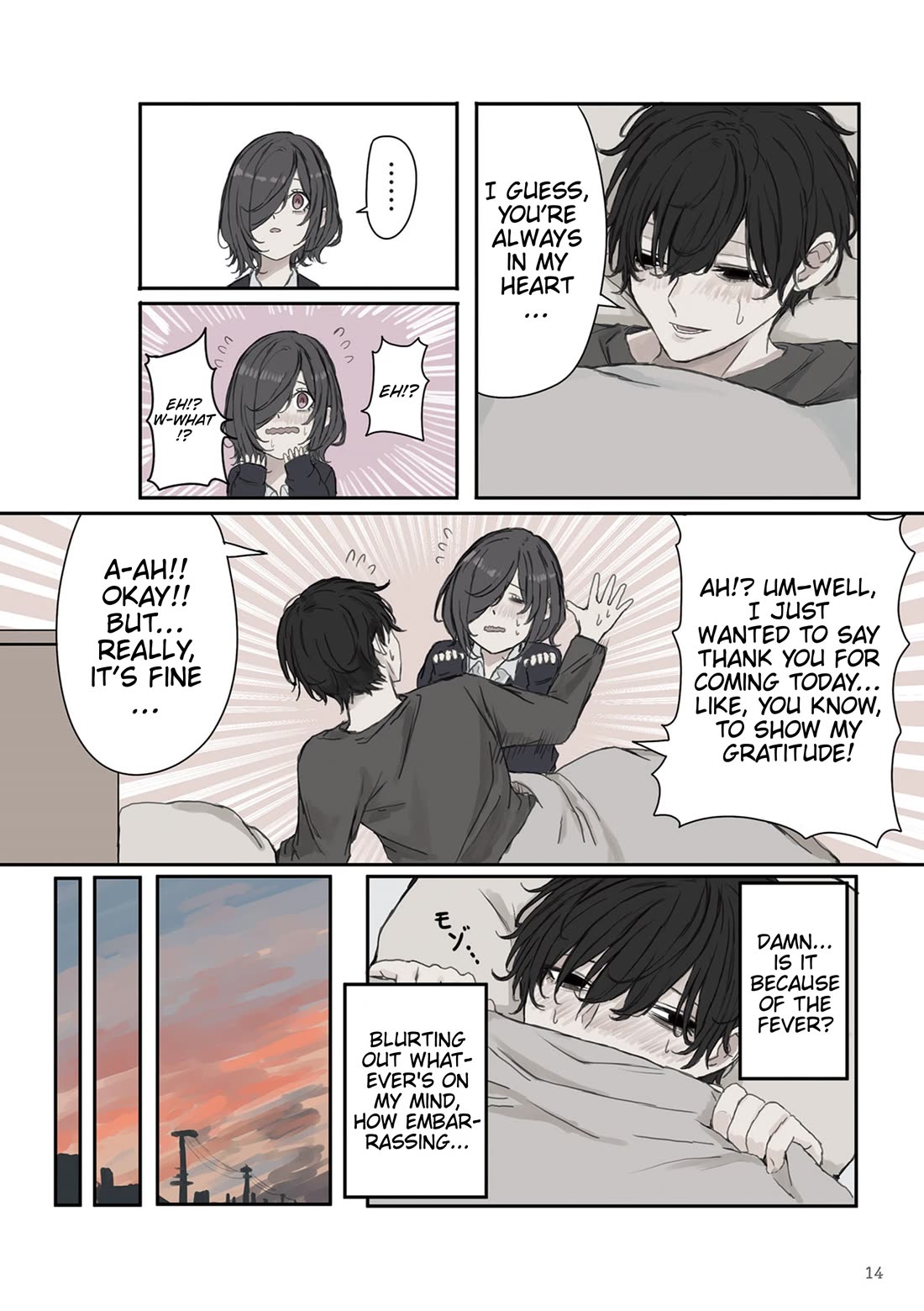 Mikoto-chan Doesn't Want to Be Hated! Chapter 16 page 16 - Chapter 16: Fever and a Sign