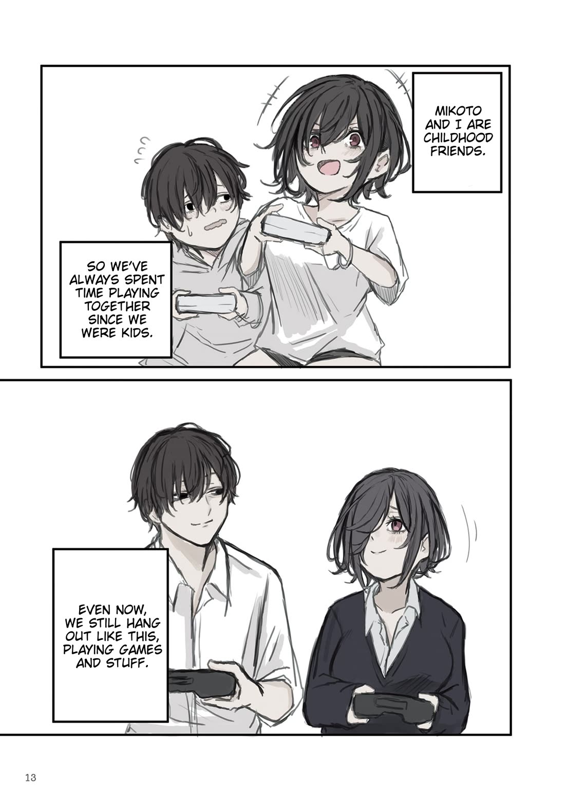 Mikoto-chan Doesn't Want to Be Hated! Chapter 2 page 3 - Chapter 2: Childhood Friends