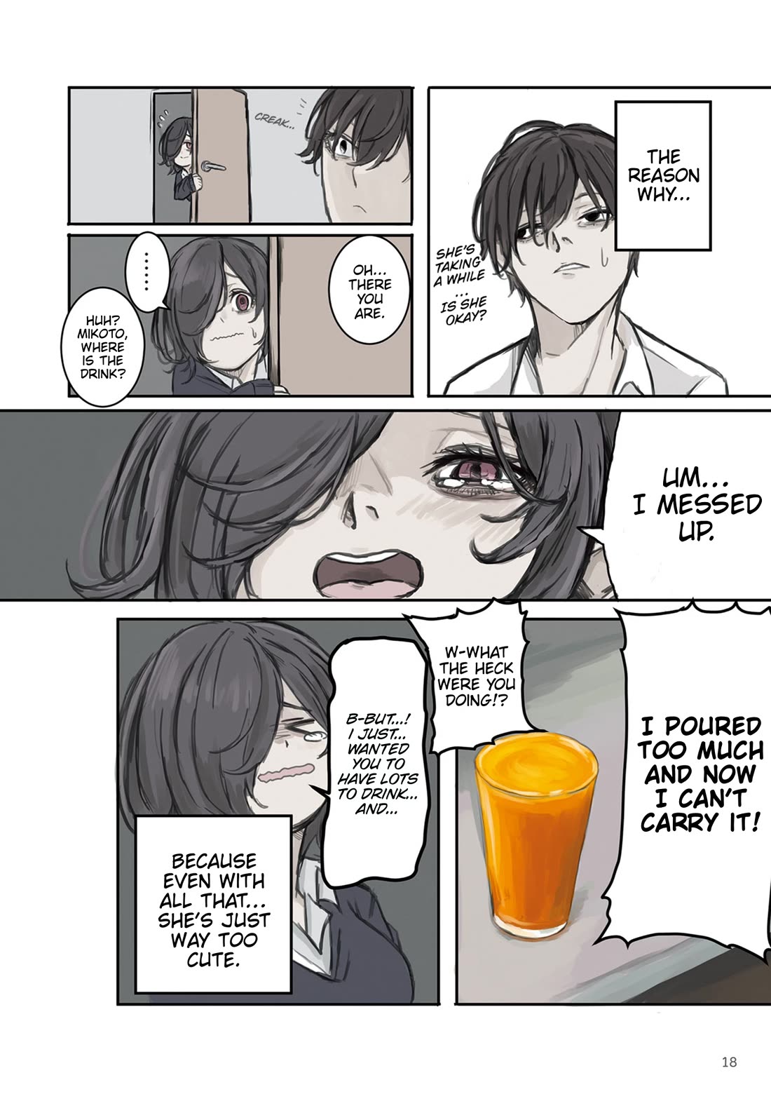 Mikoto-chan Doesn't Want to Be Hated! Chapter 2 page 8 - Chapter 2: Childhood Friends