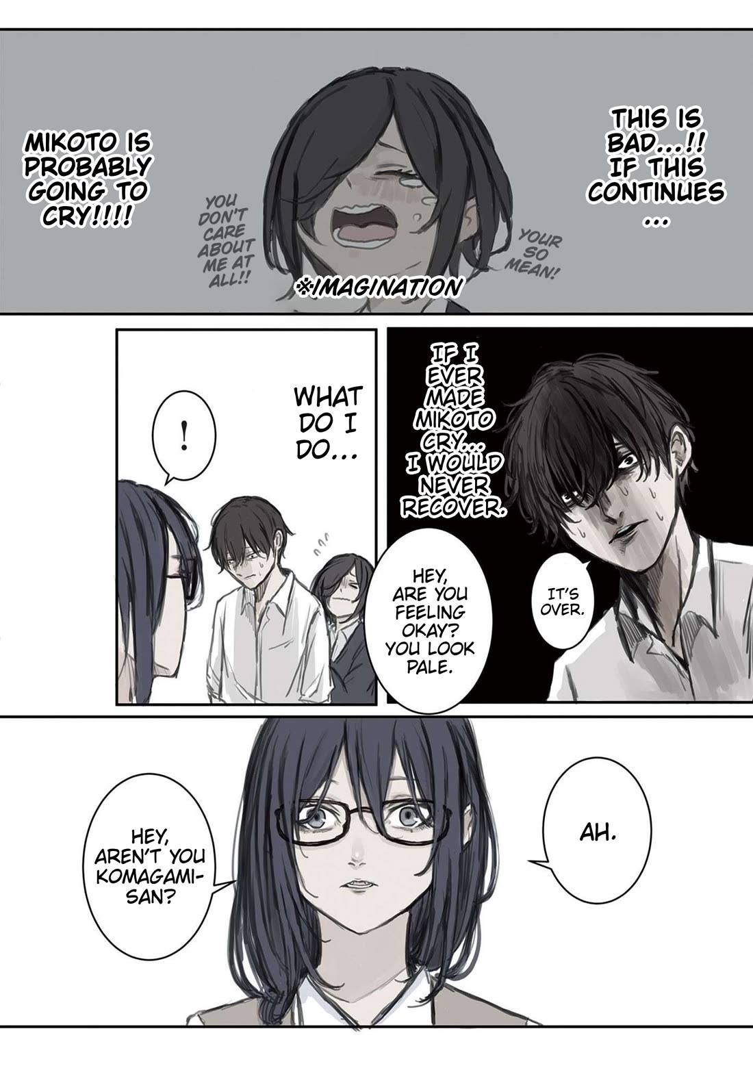 Mikoto-chan Doesn't Want to Be Hated! Chapter 3 page 6 - Chapter 3: A Stare From Behind