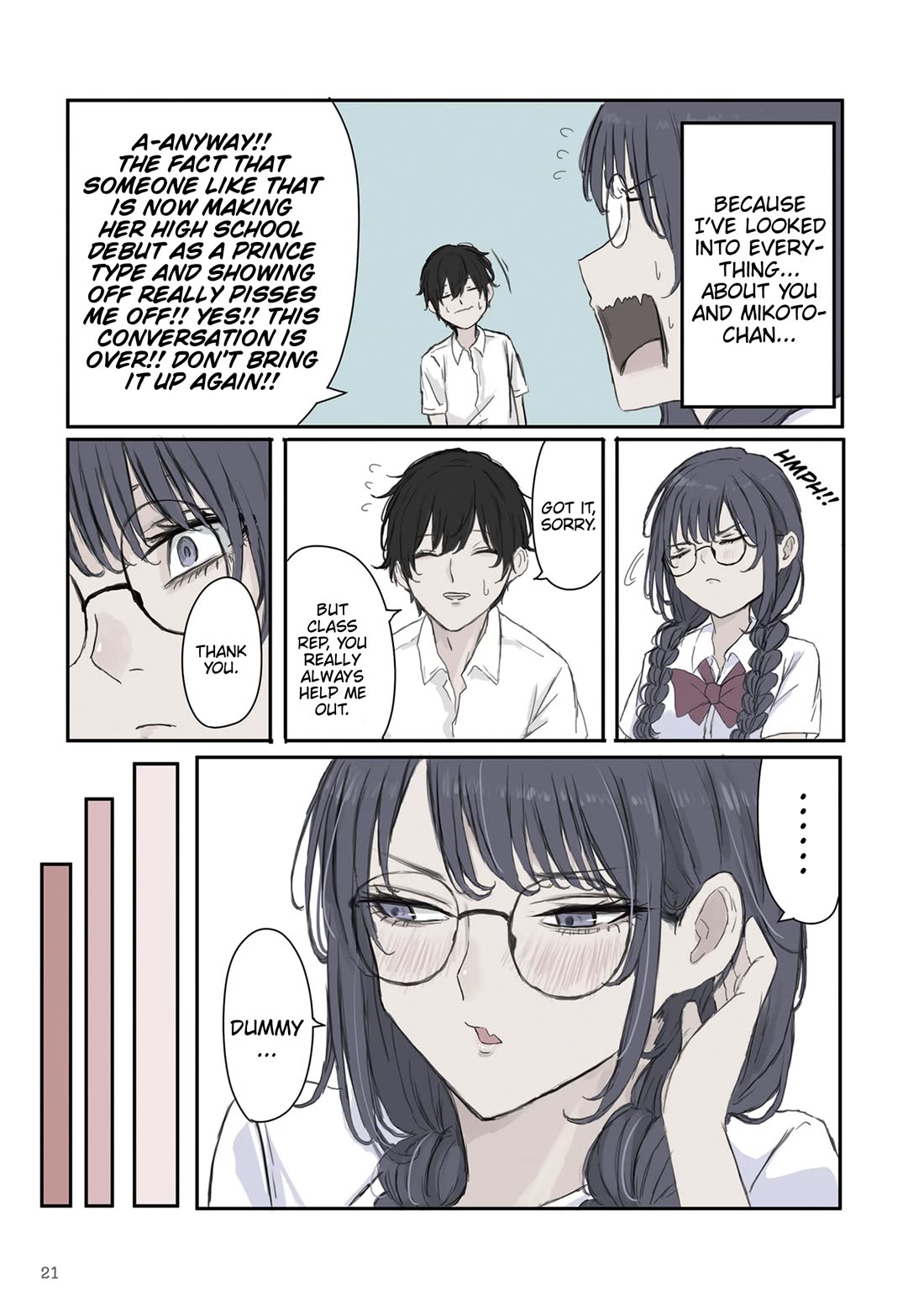 Mikoto-chan Doesn't Want to Be Hated! Chapter 32 page 7 - Chapter 32: Who Even Is This Girl?