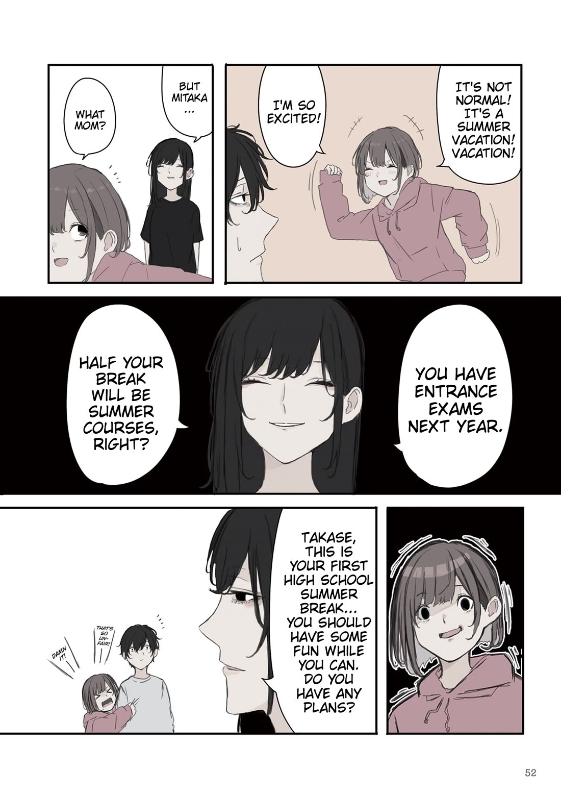 Mikoto-chan Doesn't Want to Be Hated! Chapter 36 page 2 - Chapter 36: Summer Plans