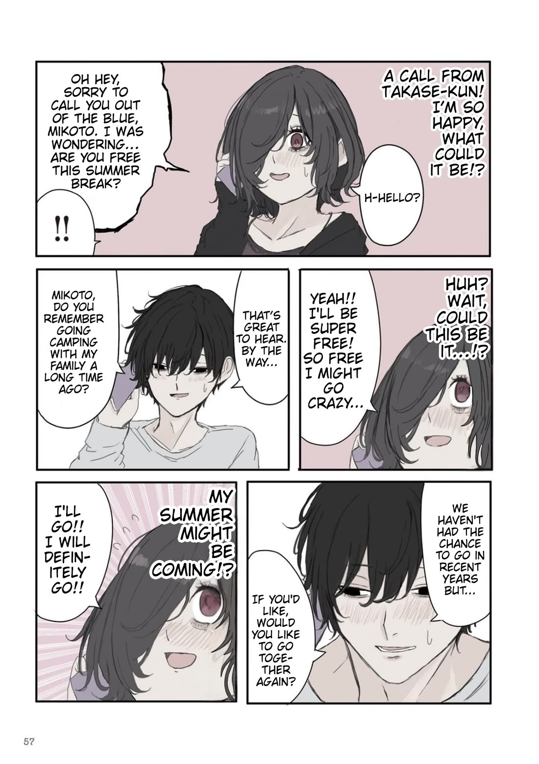 Mikoto-chan Doesn't Want to Be Hated! Chapter 36 page 7 - Chapter 36: Summer Plans