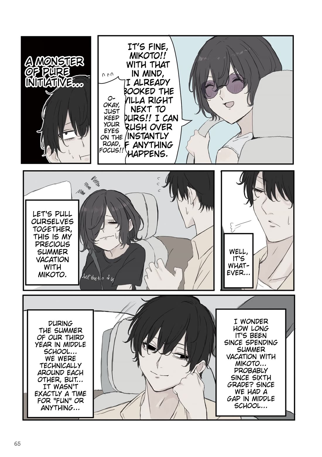 Mikoto-chan Doesn't Want to Be Hated! Chapter 38 page 3 - Chapter 38: In the Car