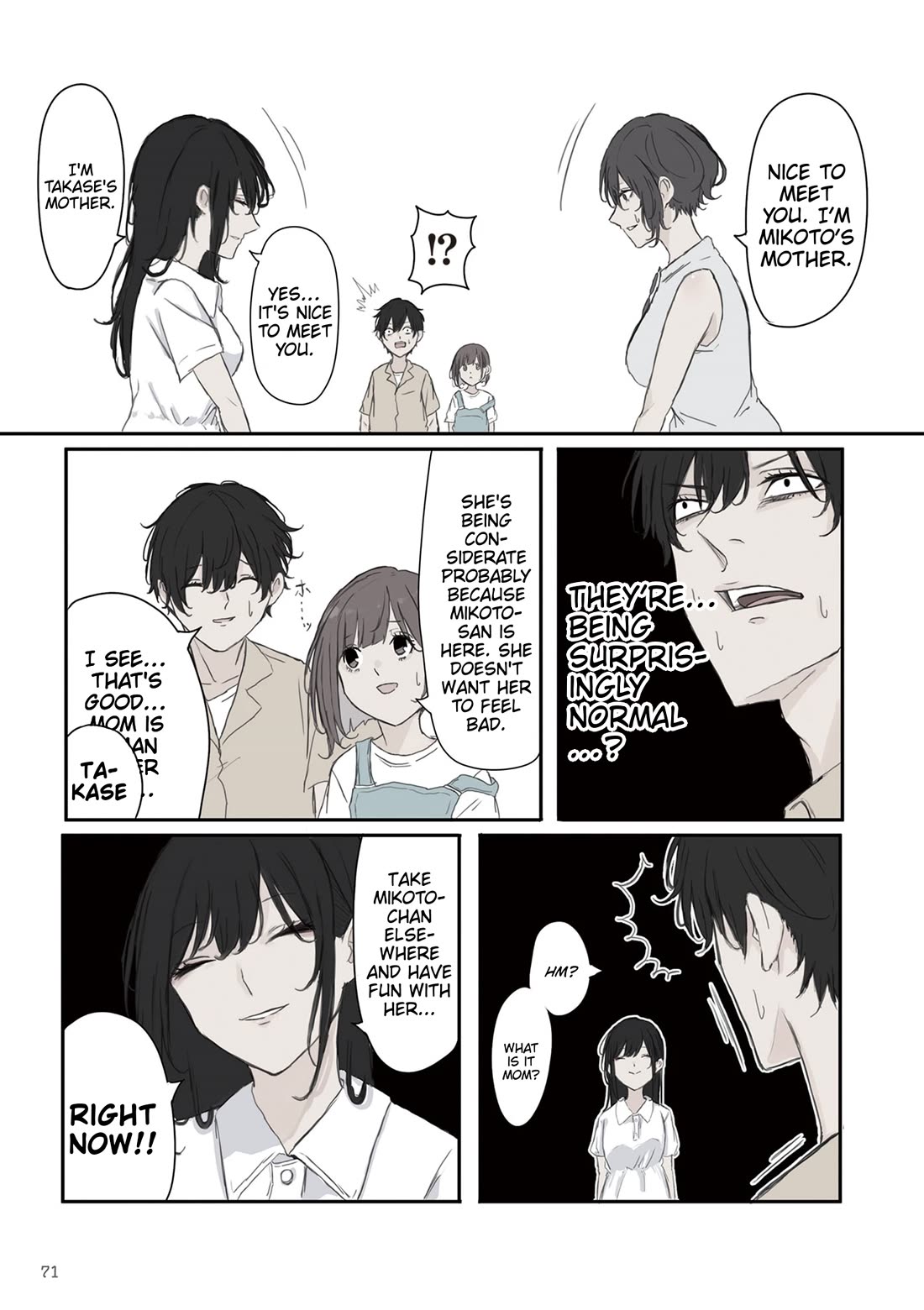 Mikoto-chan Doesn't Want to Be Hated! Chapter 39 page 5 - Chapter 39: Reunion and Meeting