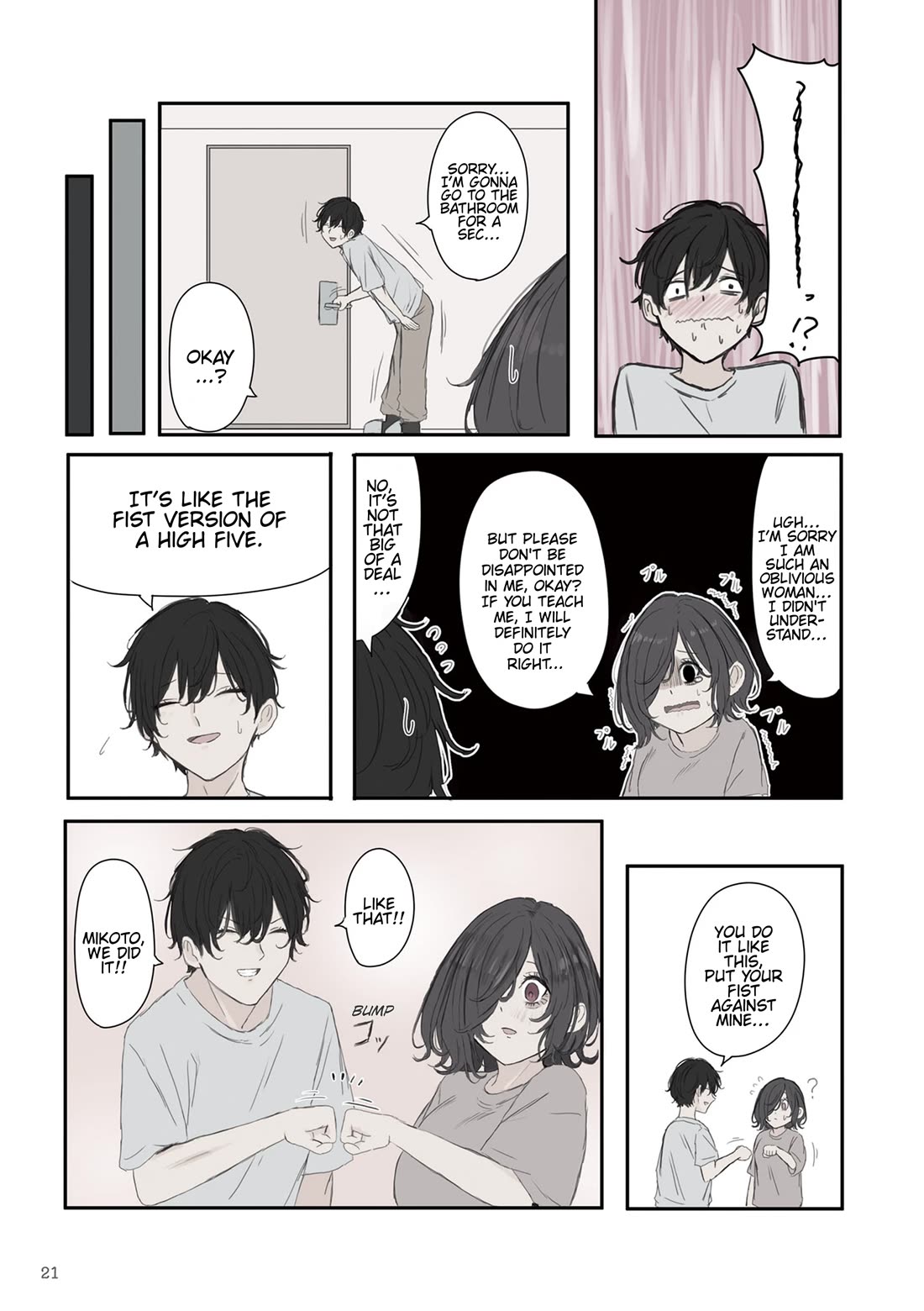 Mikoto-chan Doesn't Want to Be Hated! Chapter 47 page 5 - Chapter 47: Fist Bump