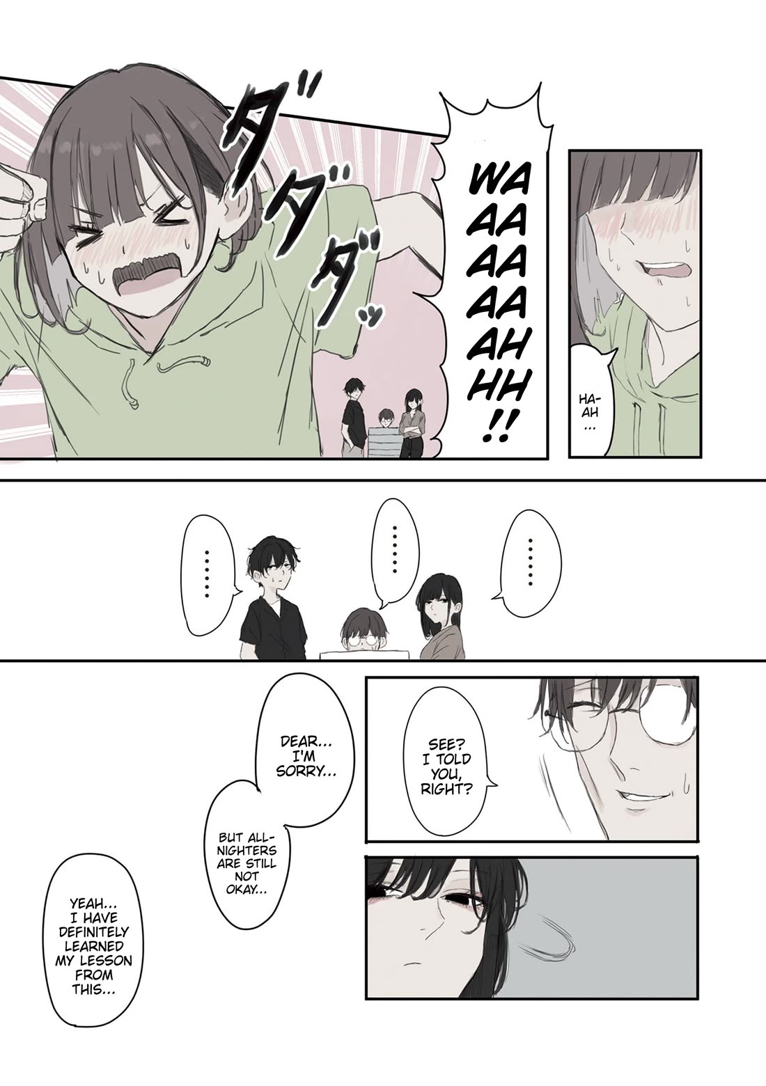 Mikoto-chan Doesn't Want to Be Hated! Chapter 49 page 7 - Chapter 49: Case File: The One Night Stand Family Meeting