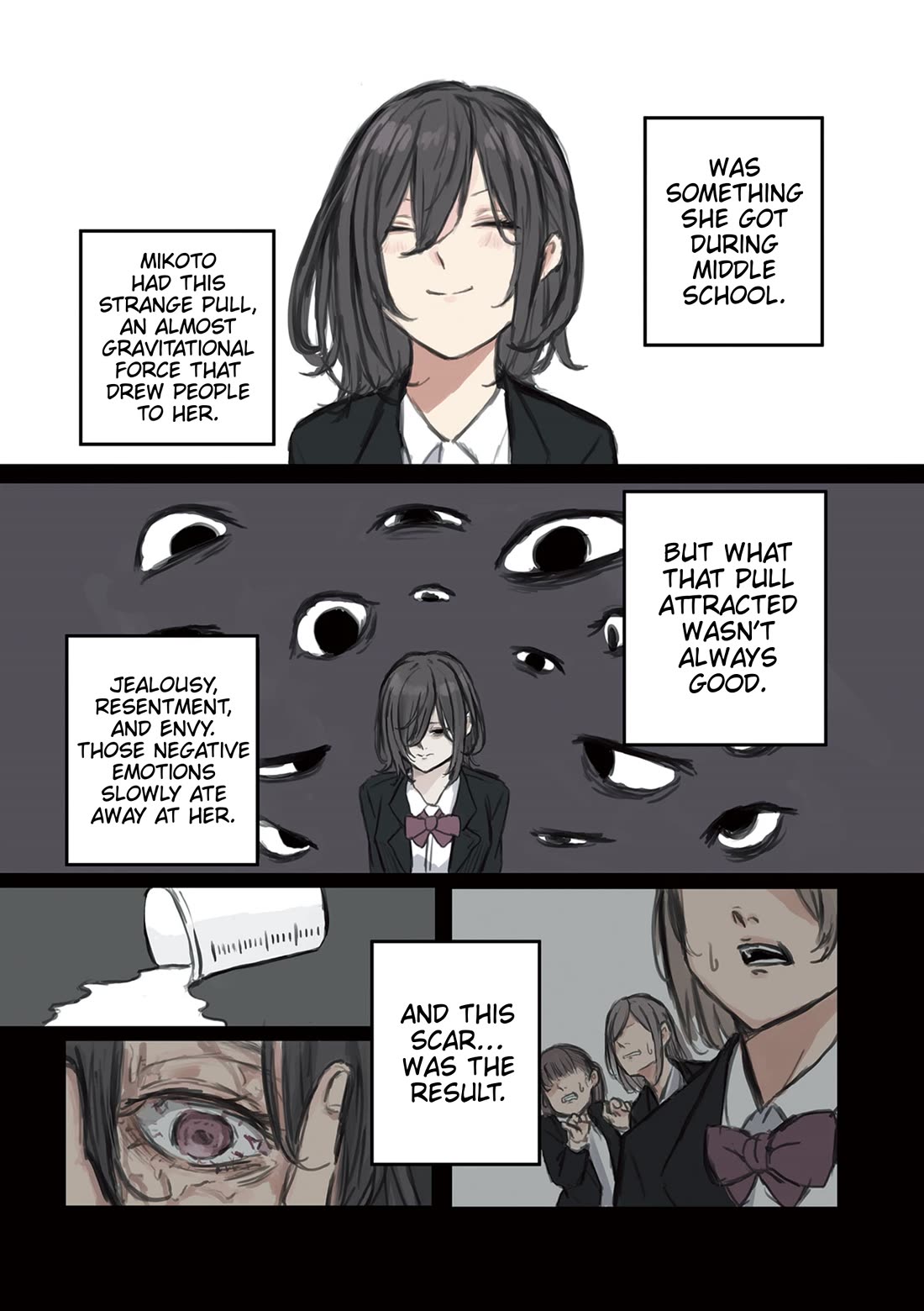 Mikoto-chan Doesn't Want to Be Hated! Chapter 6 page 3 - Chapter 6: Scars and Misunderstandings Part 1