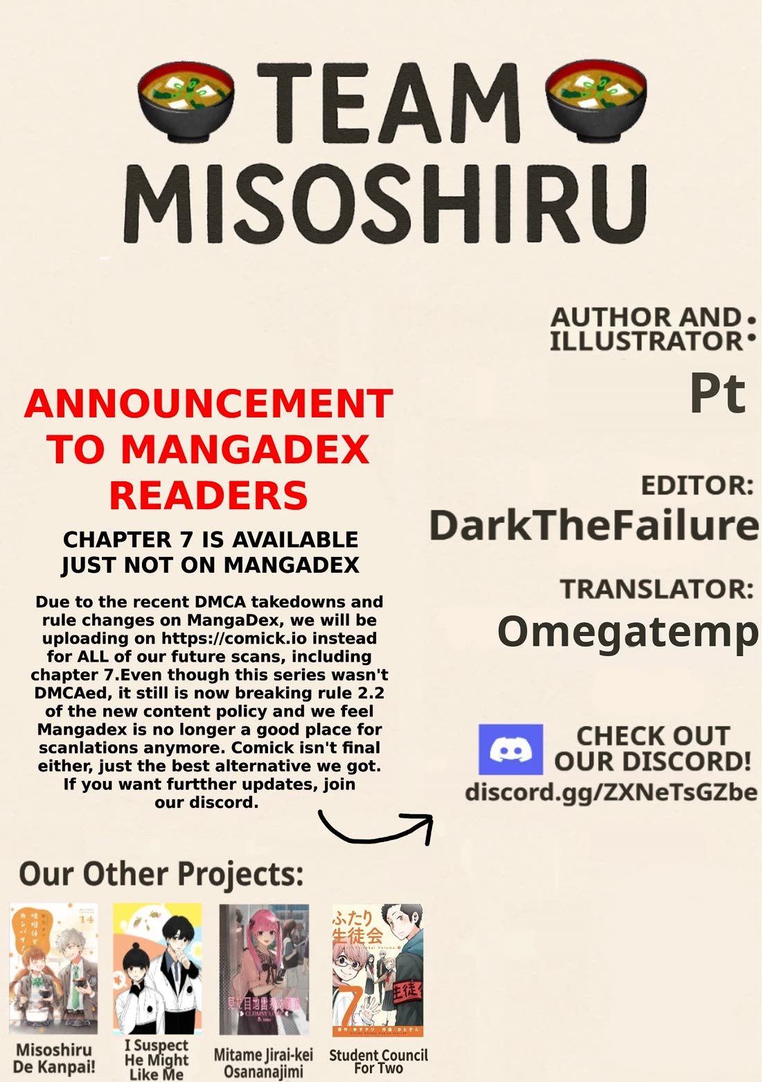Mikoto-chan Doesn't Want to Be Hated! Chapter 6 page 5 - Chapter 6: Scars and Misunderstandings Part 1