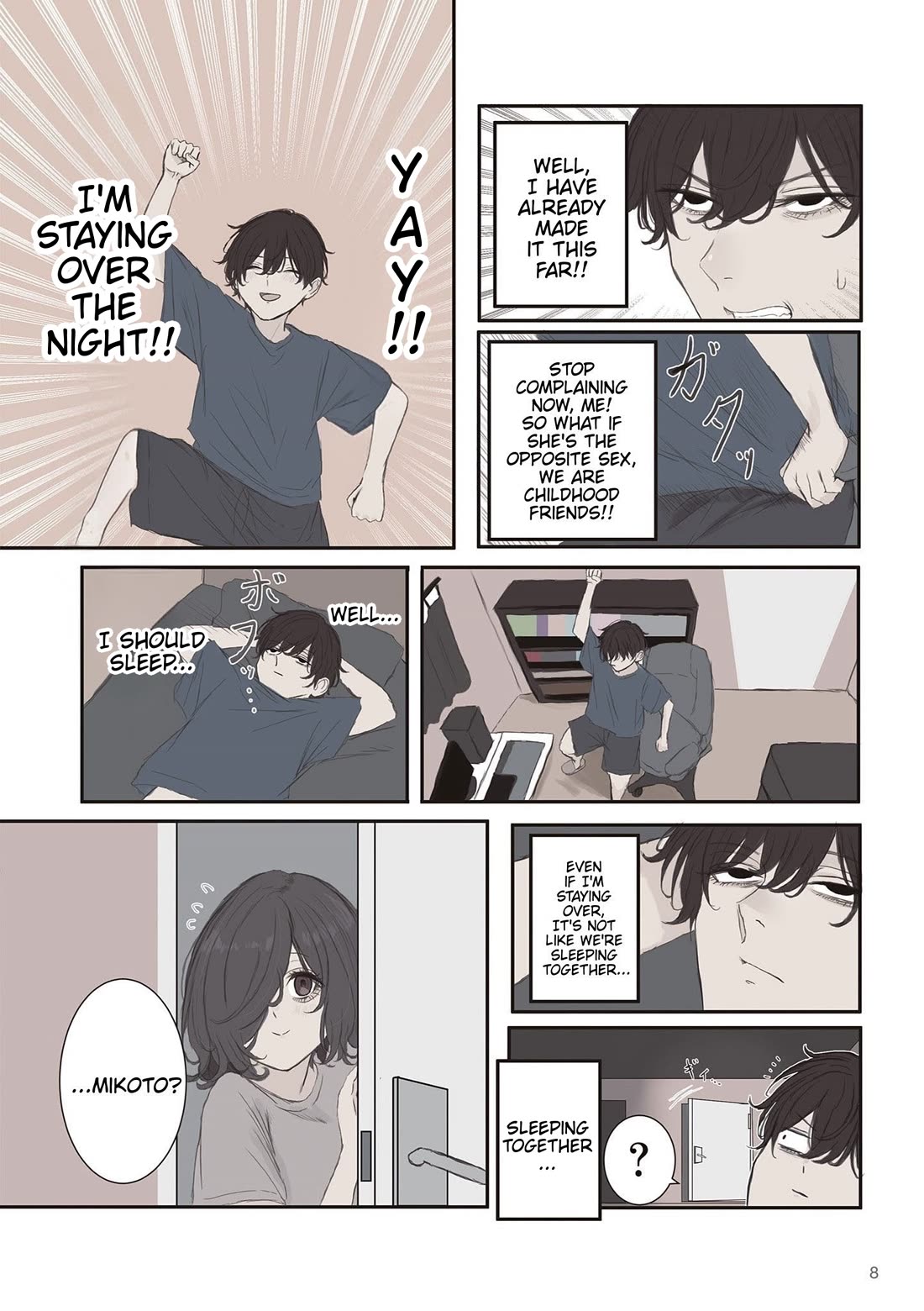 Mikoto-chan Doesn't Want to Be Hated! Chapter 61 page 10 - Chapter 61: Sleeping Arrangements