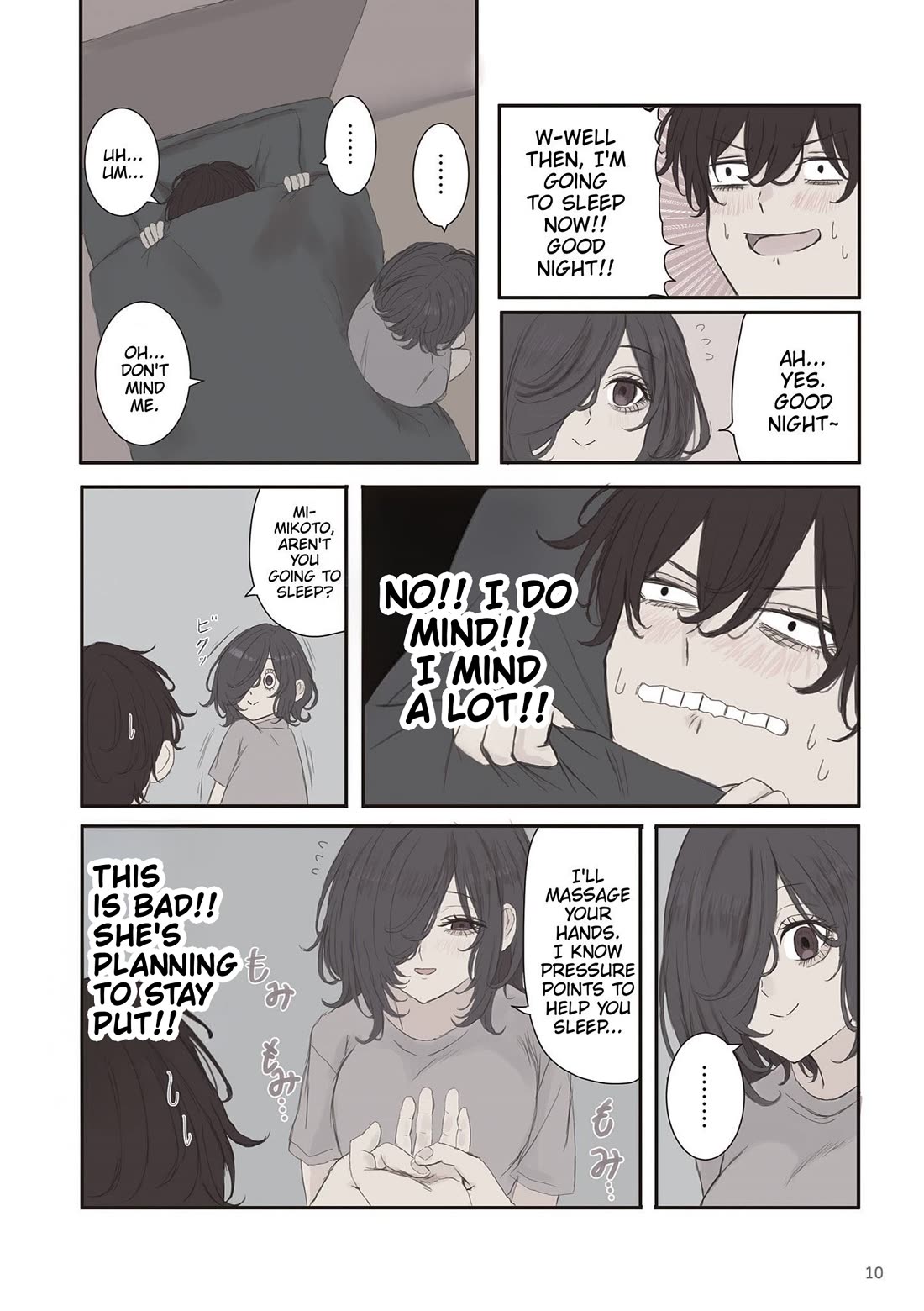 Mikoto-chan Doesn't Want to Be Hated! Chapter 61 page 12 - Chapter 61: Sleeping Arrangements