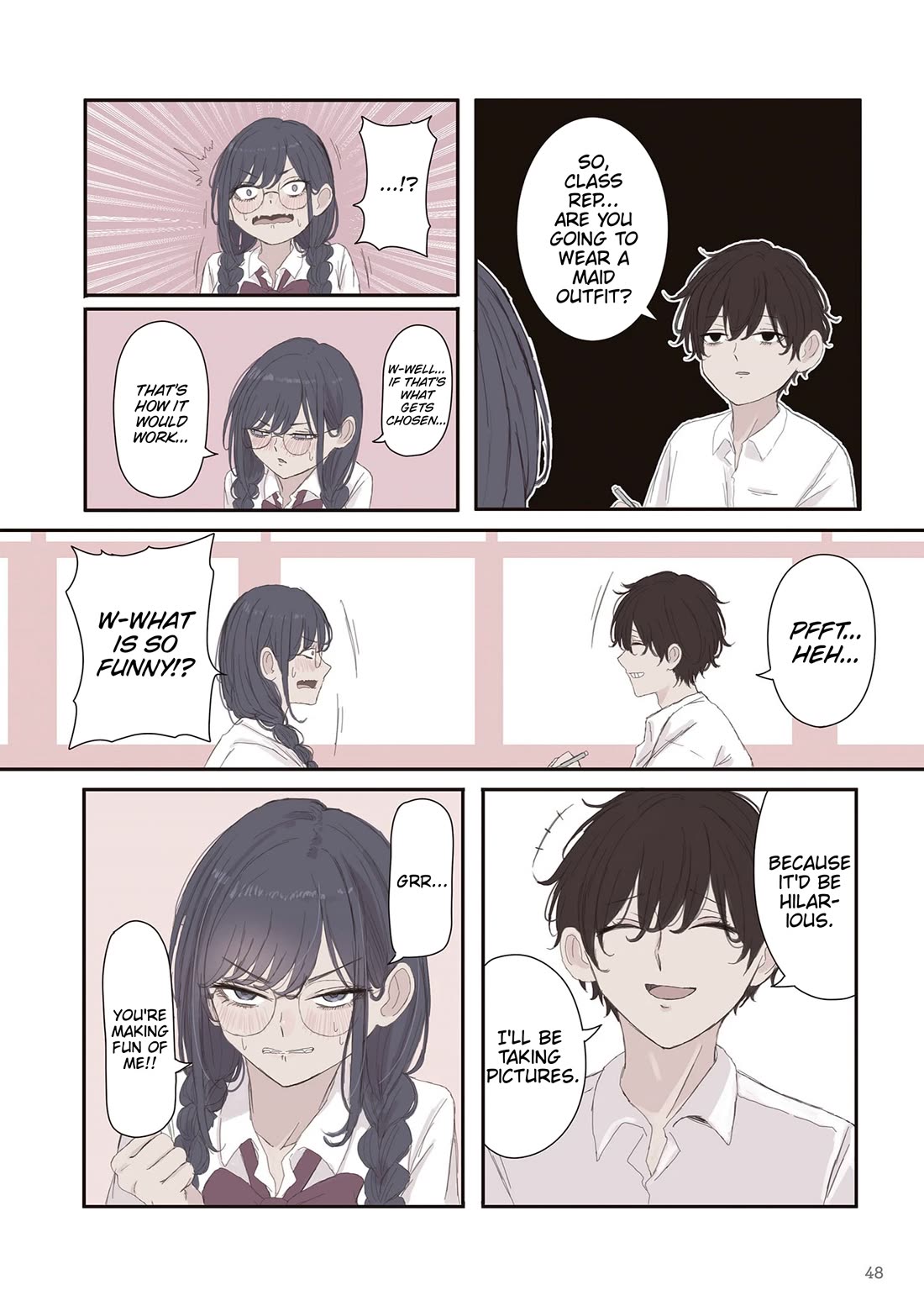 Mikoto-chan Doesn't Want to Be Hated! Chapter 65 page 4 - Chapter 65: The Class Rep's Misfortune