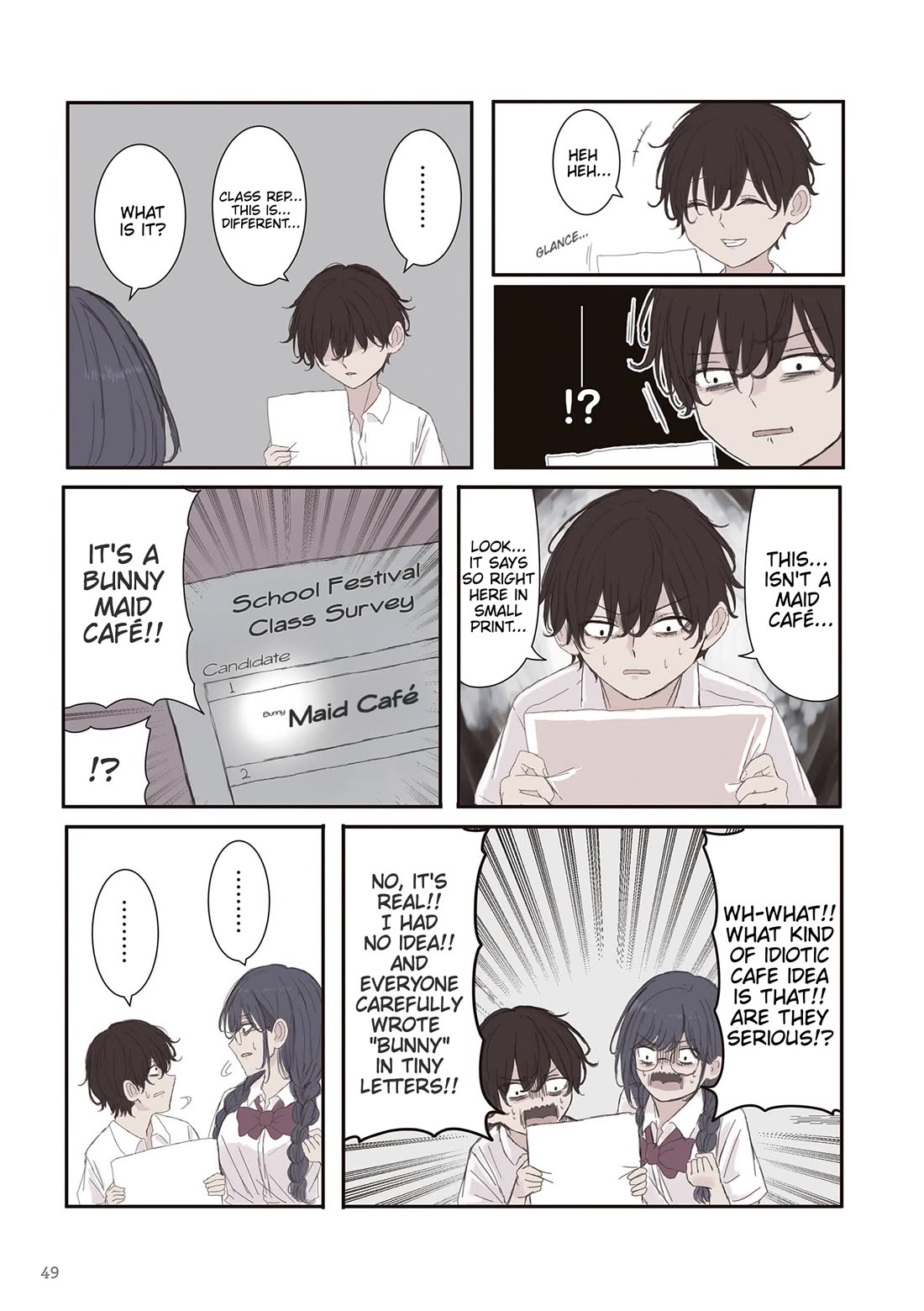 Mikoto-chan Doesn't Want to Be Hated! Chapter 65 page 5 - Chapter 65: The Class Rep's Misfortune