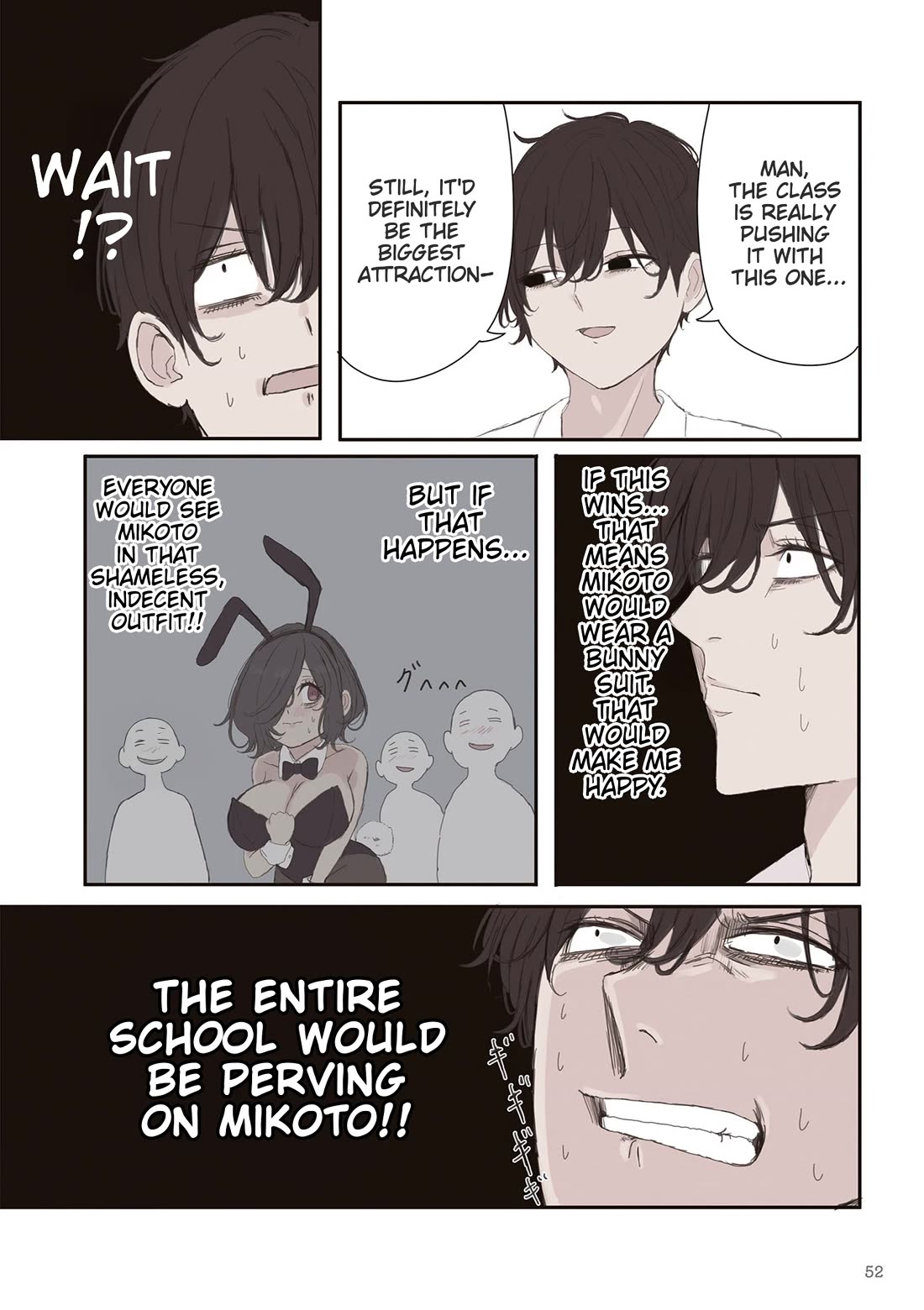 Mikoto-chan Doesn't Want to Be Hated! Chapter 65 page 8 - Chapter 65: The Class Rep's Misfortune