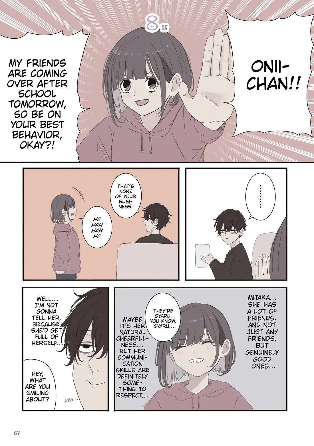 Mikoto-chan Doesn't Want to Be Hated! Chapter 68 page 1 - Chapter 68: My Sister's Friends