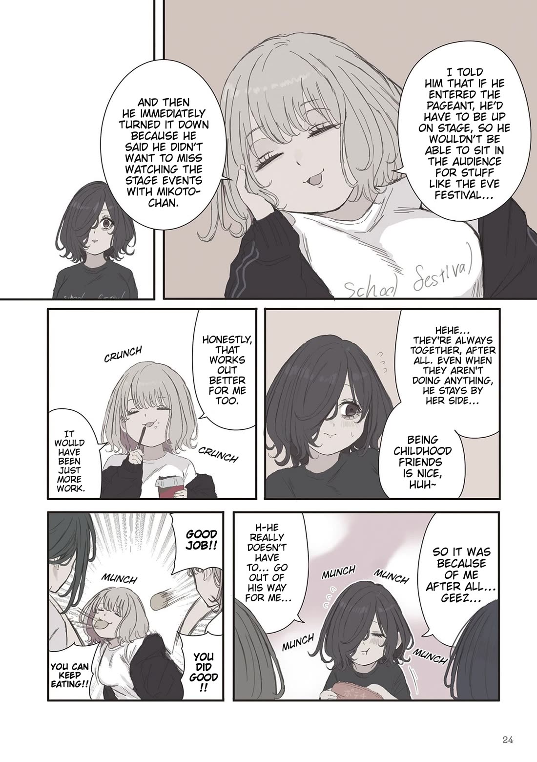 Mikoto-chan Doesn't Want to Be Hated! Chapter 78 page 4 - Chapter 78: The Girls