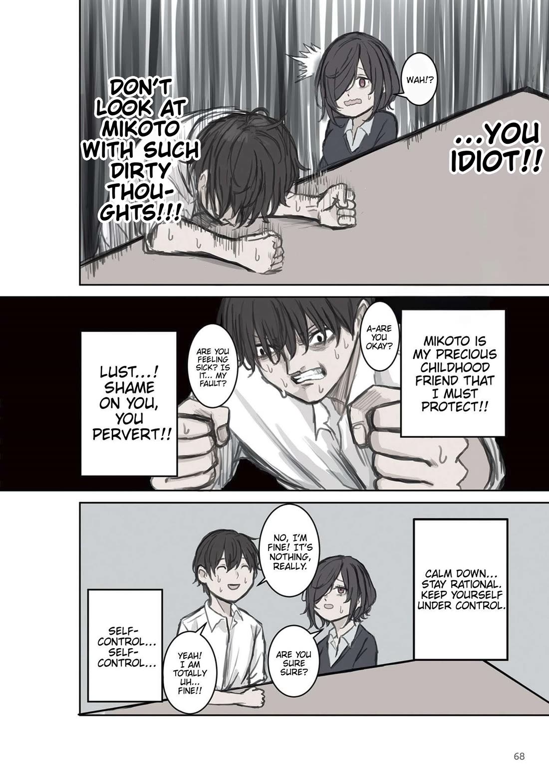 Mikoto-chan Doesn't Want to Be Hated! Chapter 9 page 4 - Chapter 9: A Subconscious Attack