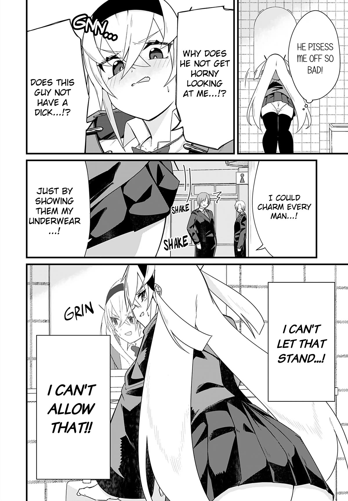 Mikudashi Ibari Wants to Look Down on Him Chapter 1 page 6 - Chapter 1