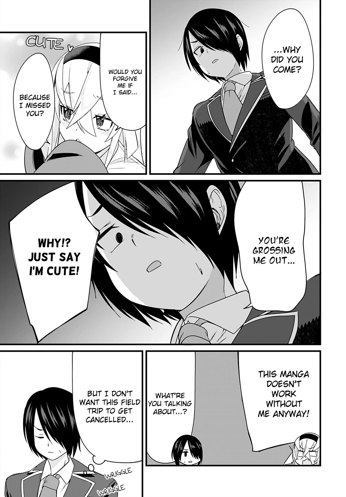 Mikudashi Ibari Wants to Look Down on Him Chapter 10 page 11 - Chapter 10