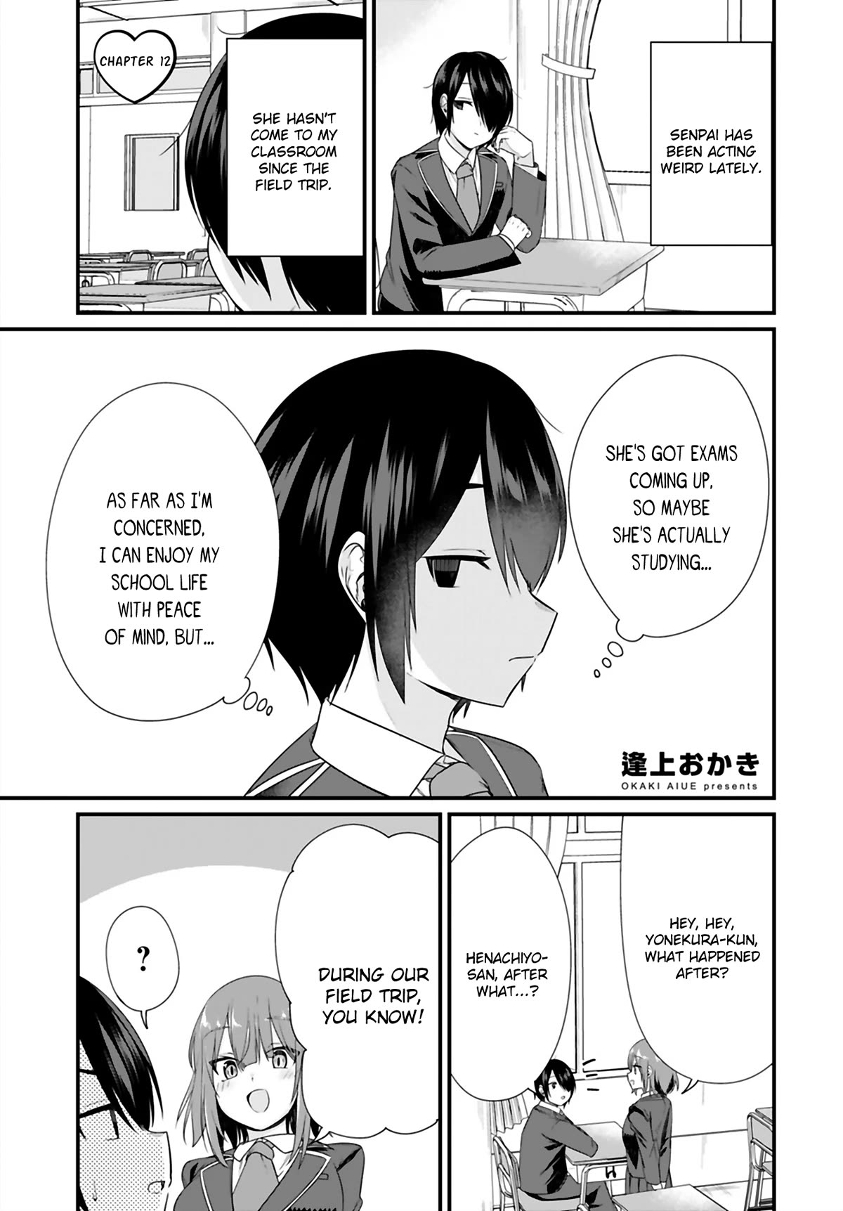 Mikudashi Ibari Wants to Look Down on Him Chapter 12 page 1 - Chapter 12